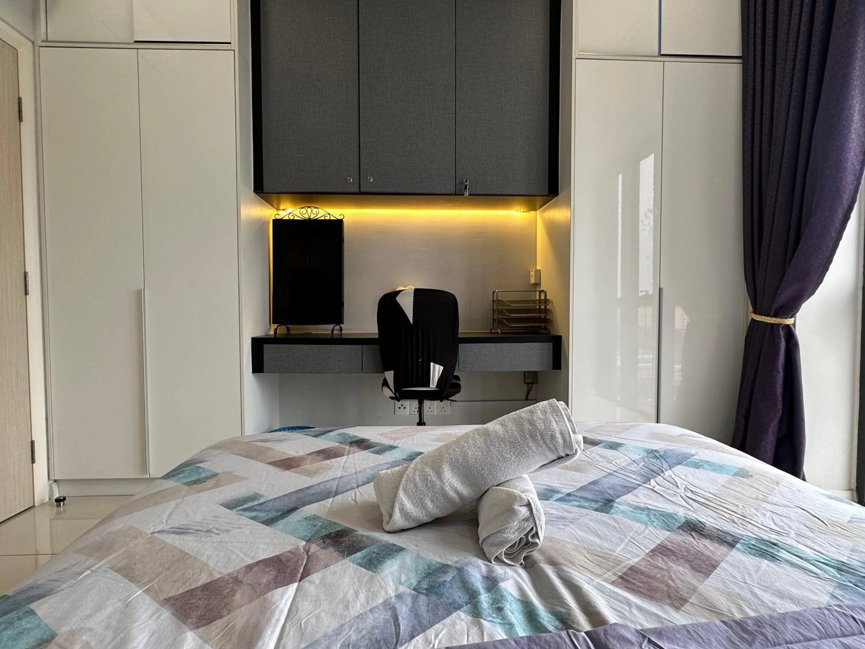 Bed in Takuro Homestay