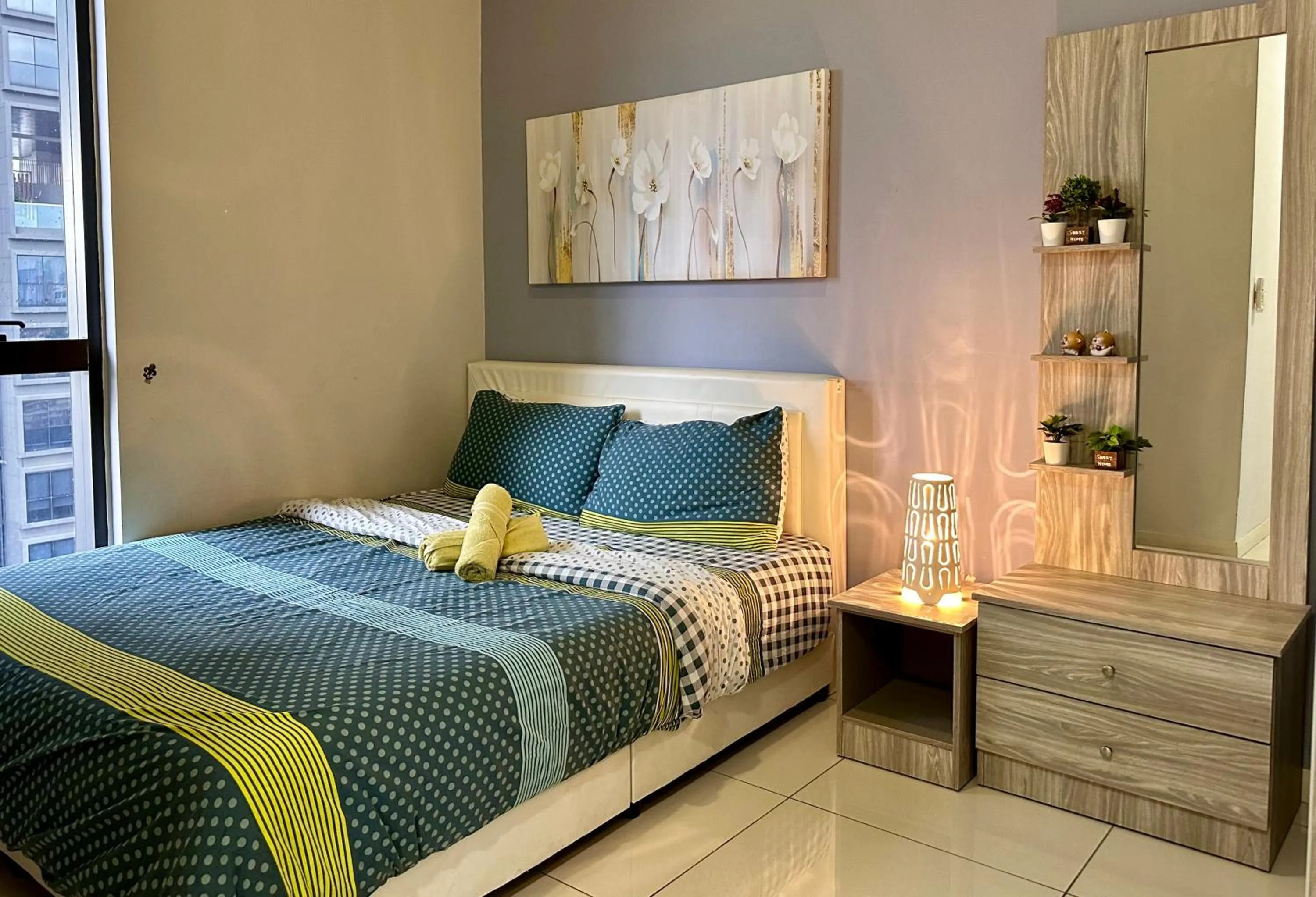 Bed in Takuro Homestay