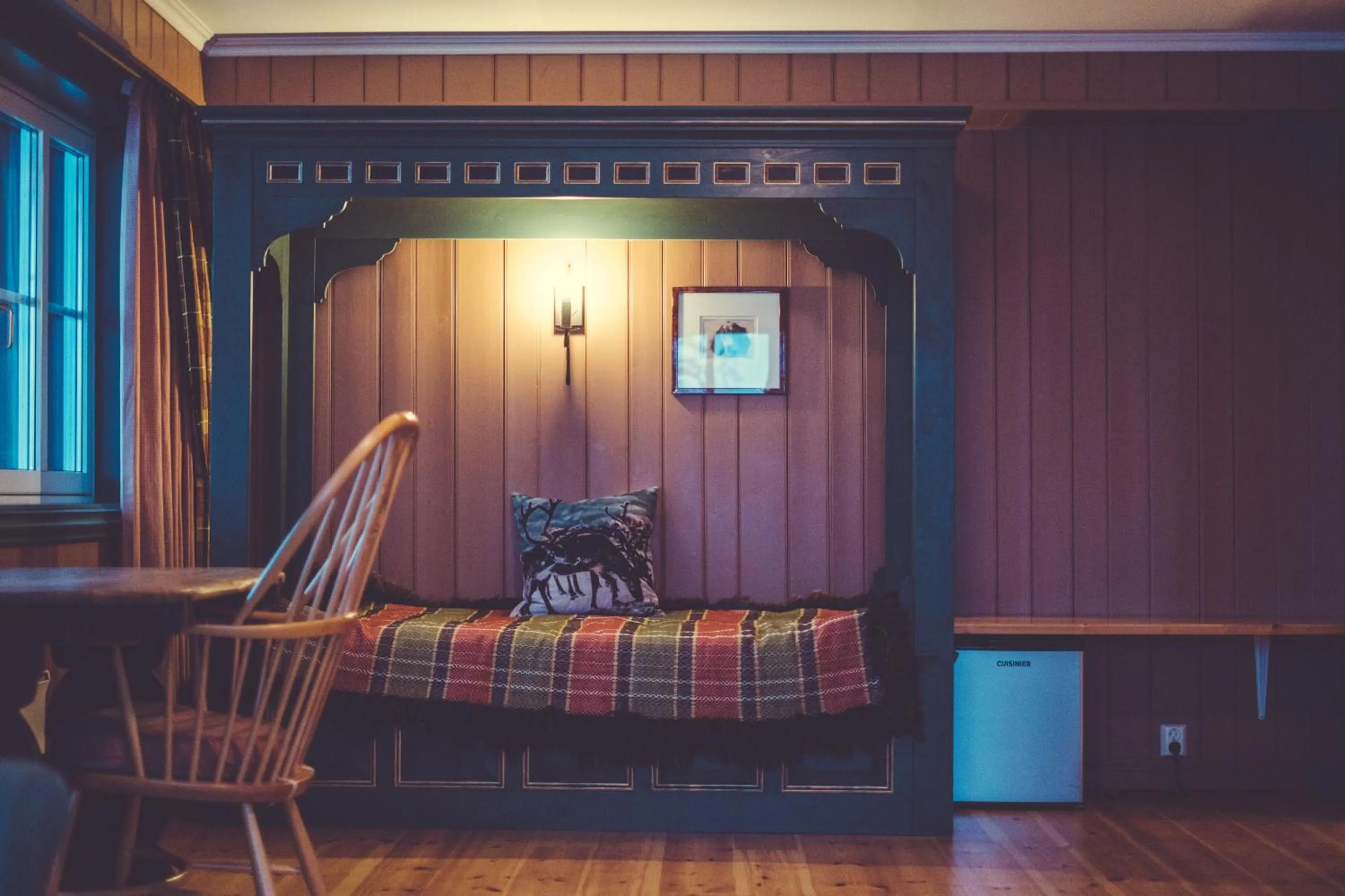 Bed in Gudbrandsgard Hotel