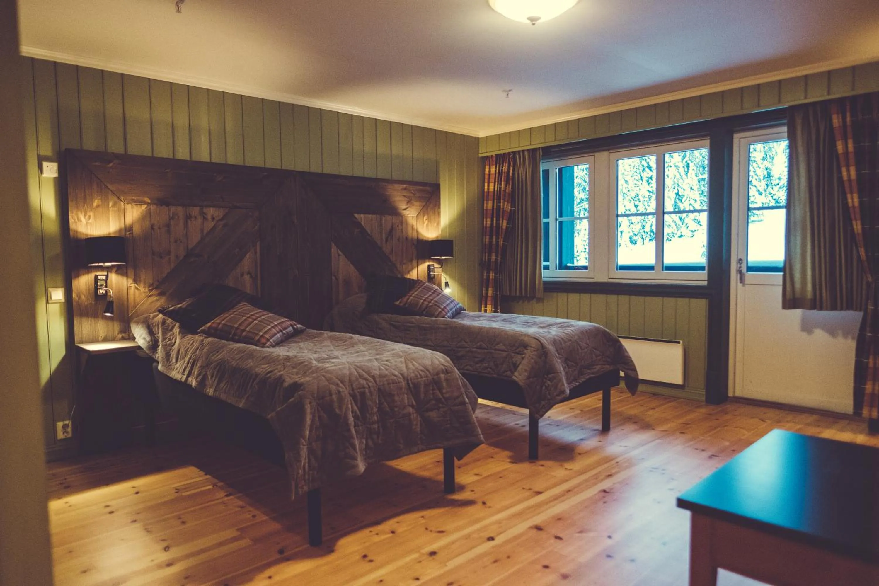 Bed in Gudbrandsgard Hotel