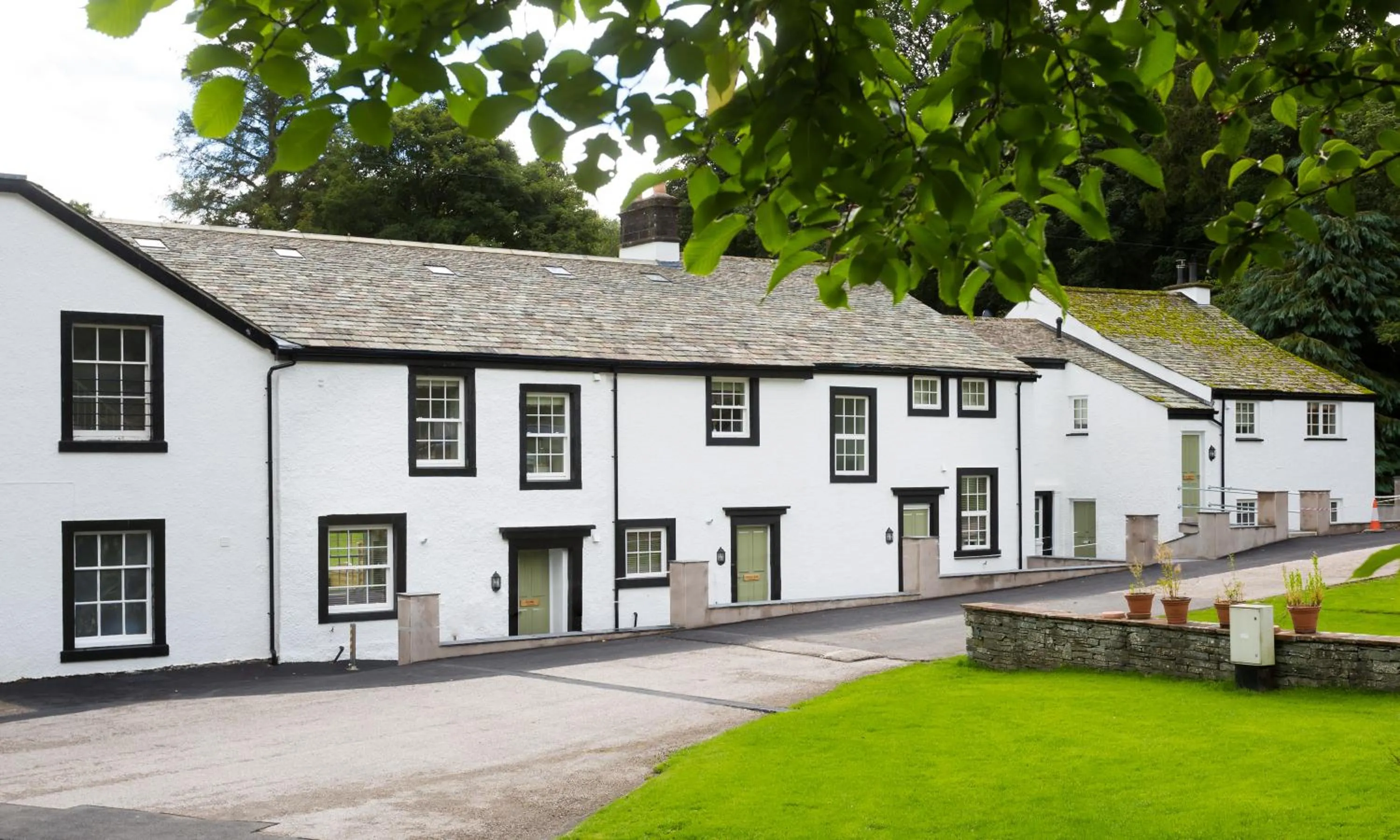 Facade/entrance in Waterfoot Park