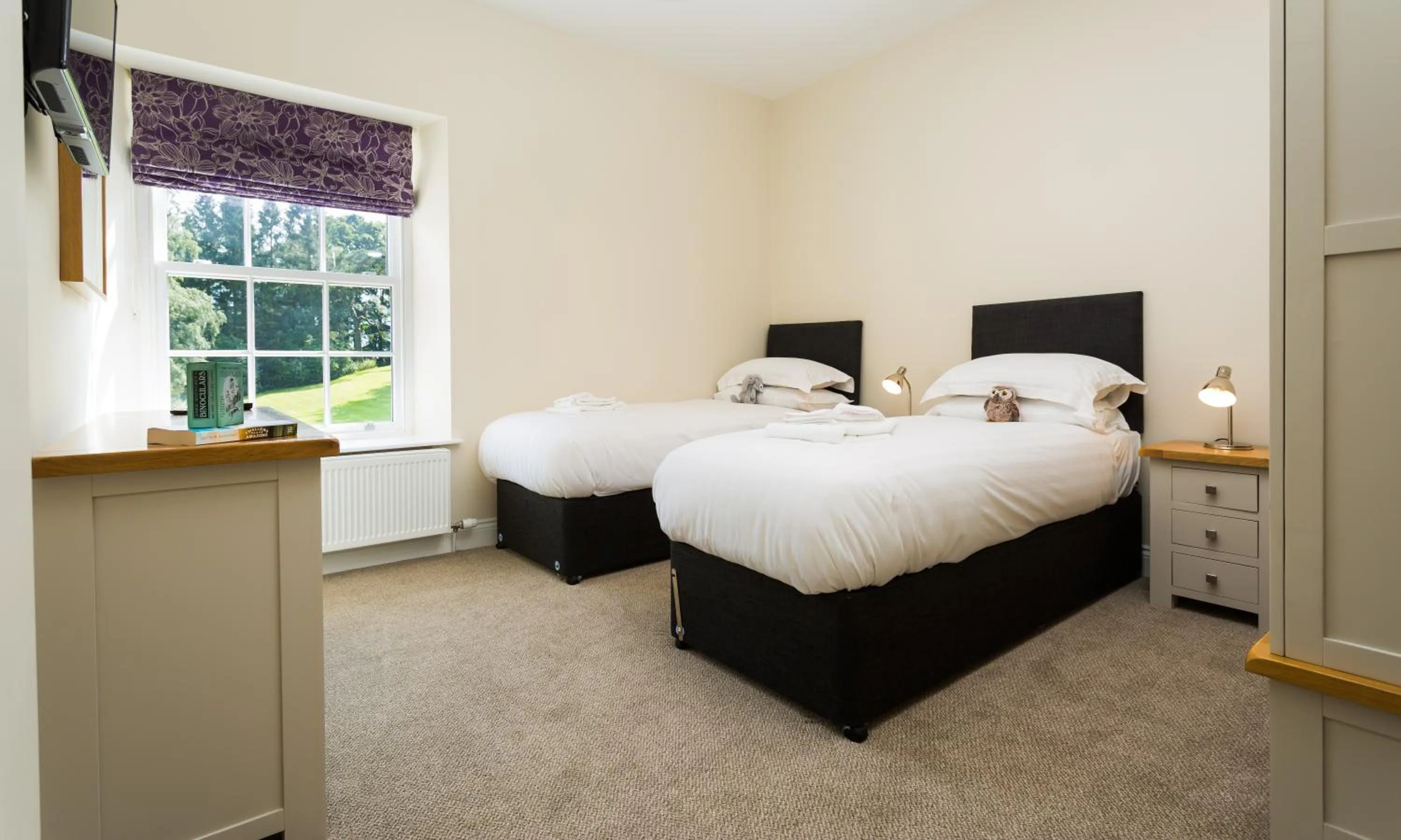 Bedroom, Bed in Waterfoot Park