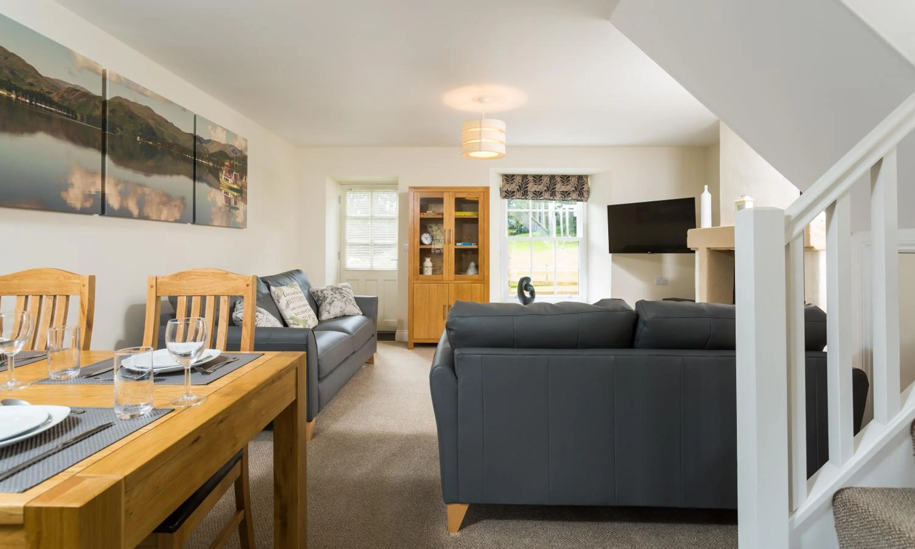 Living room in Waterfoot Park