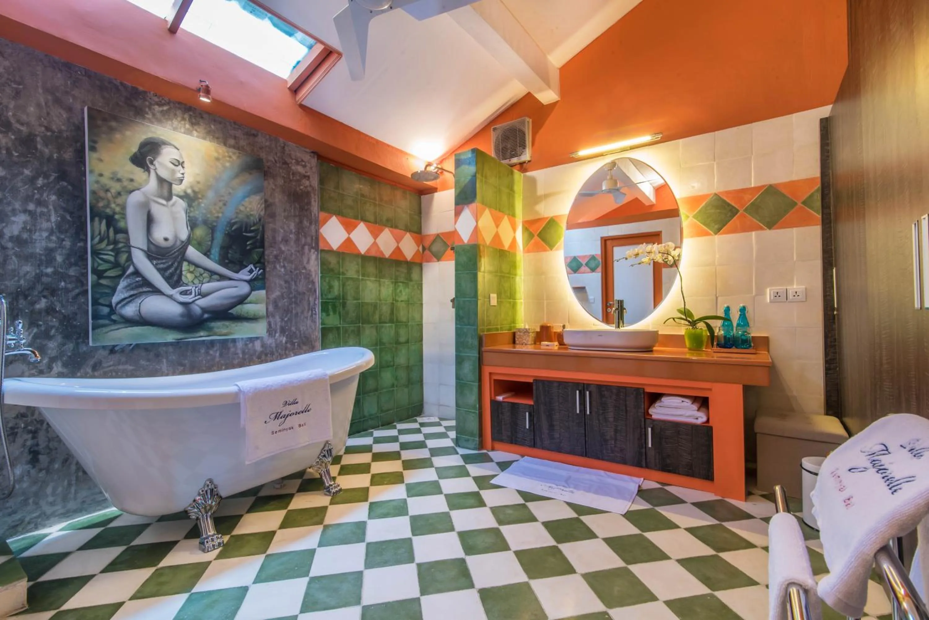 Bathroom in Villa Majorelle Bali