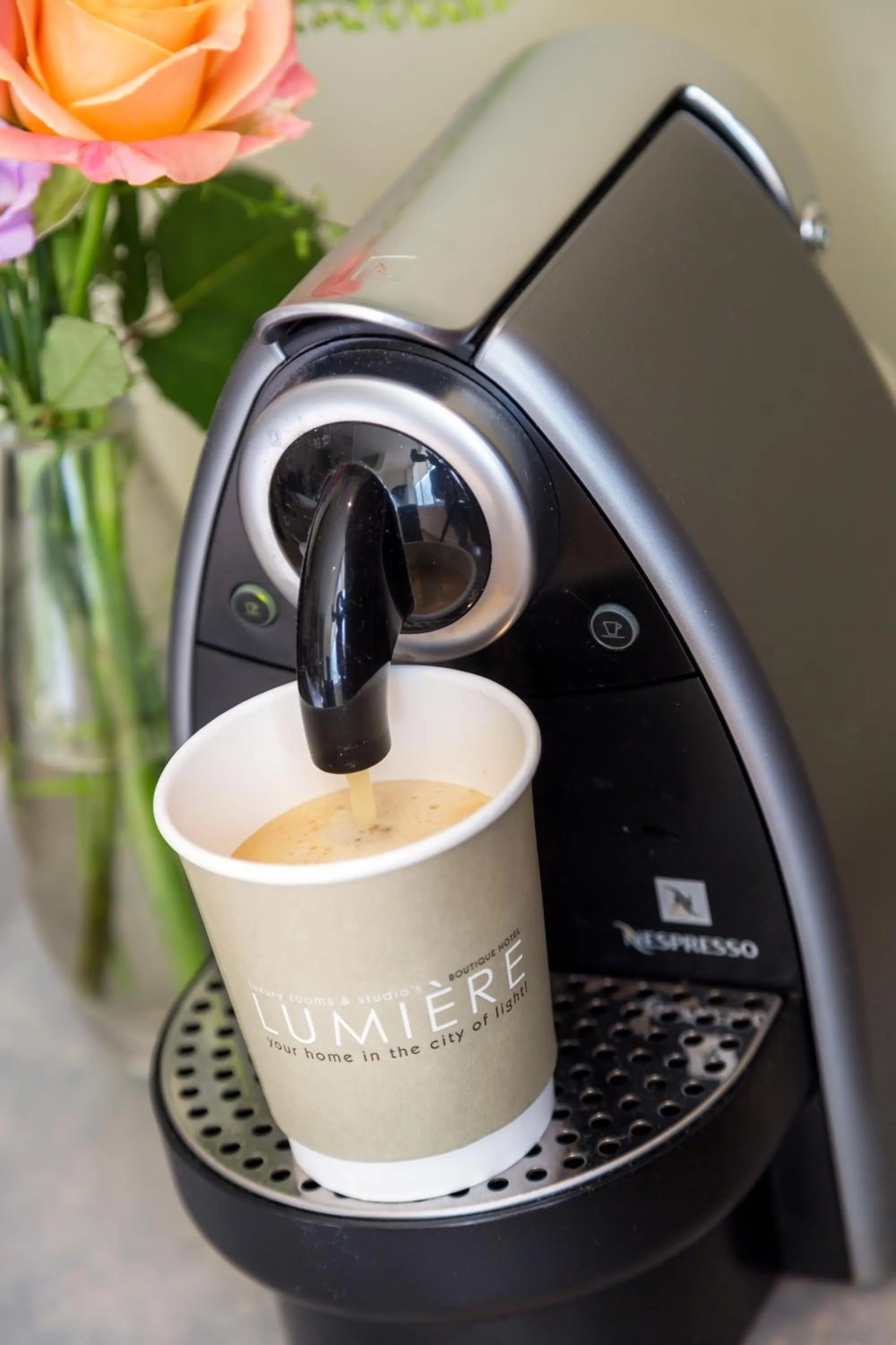 Decorative detail in Boutique Hotel Lumiere