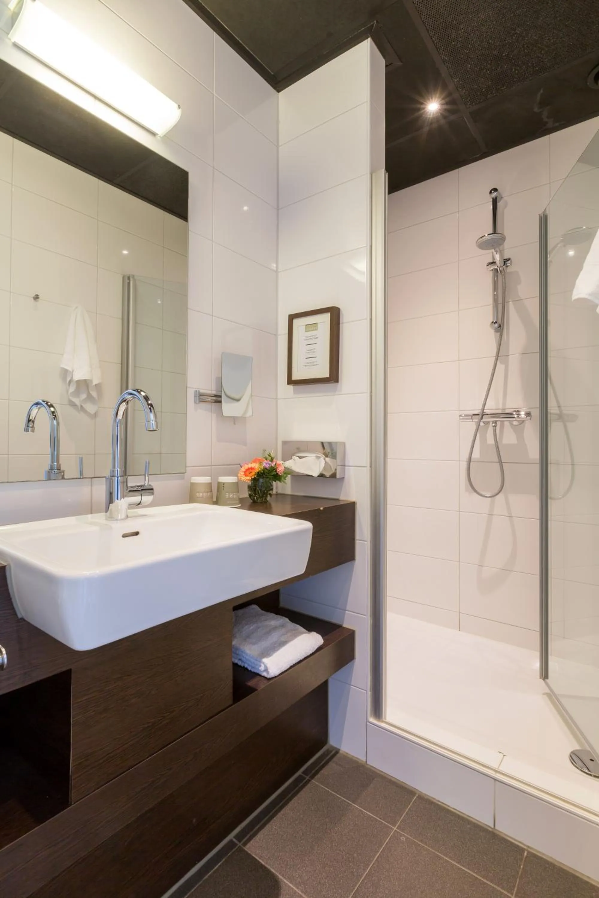 Shower in Boutique Hotel Lumiere