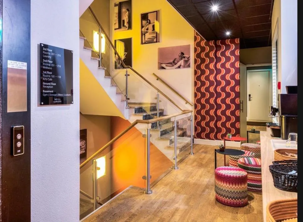 Seating area in Boutique Hotel Lumiere