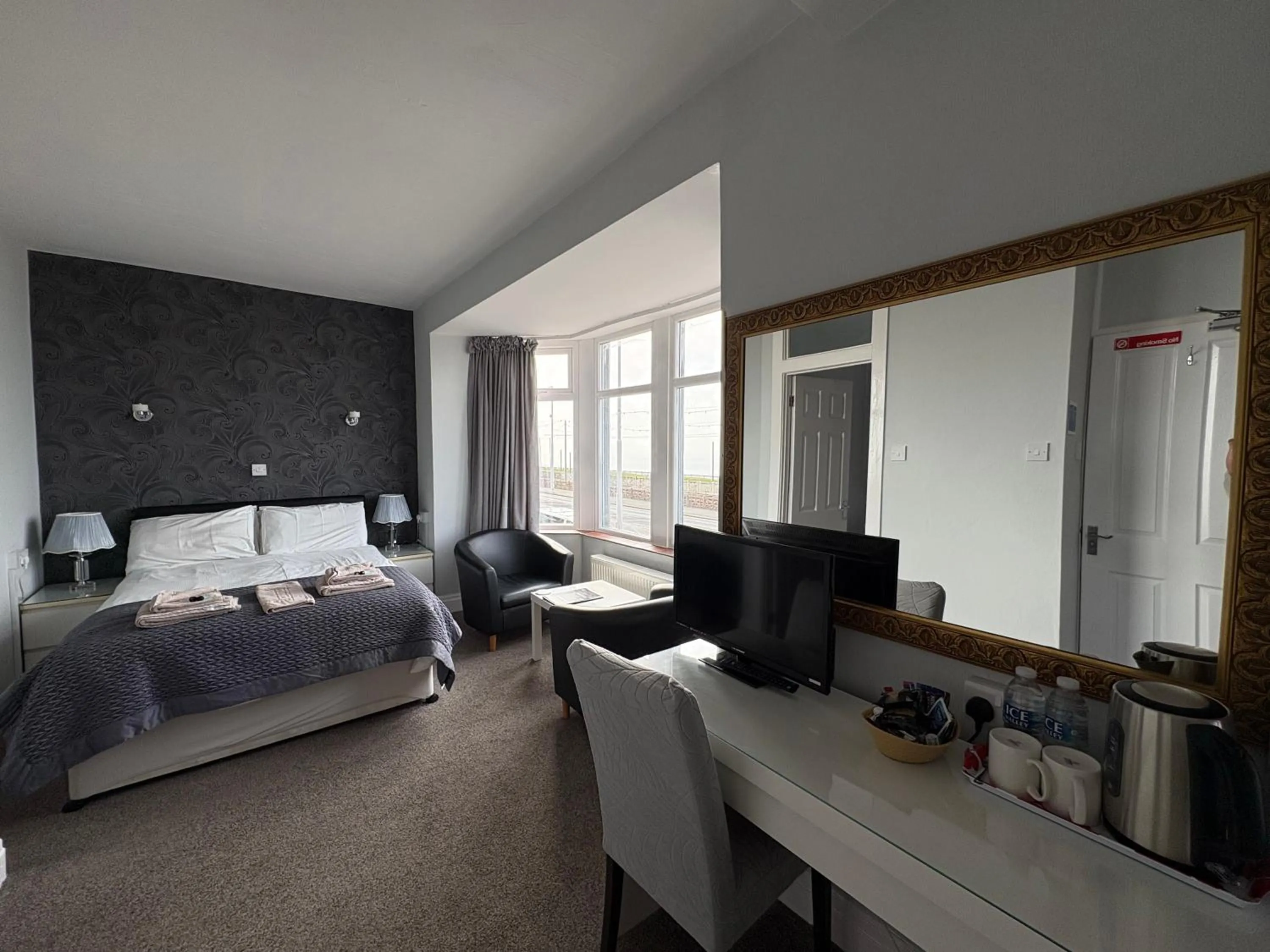 Bed in Windsor Park Hotel