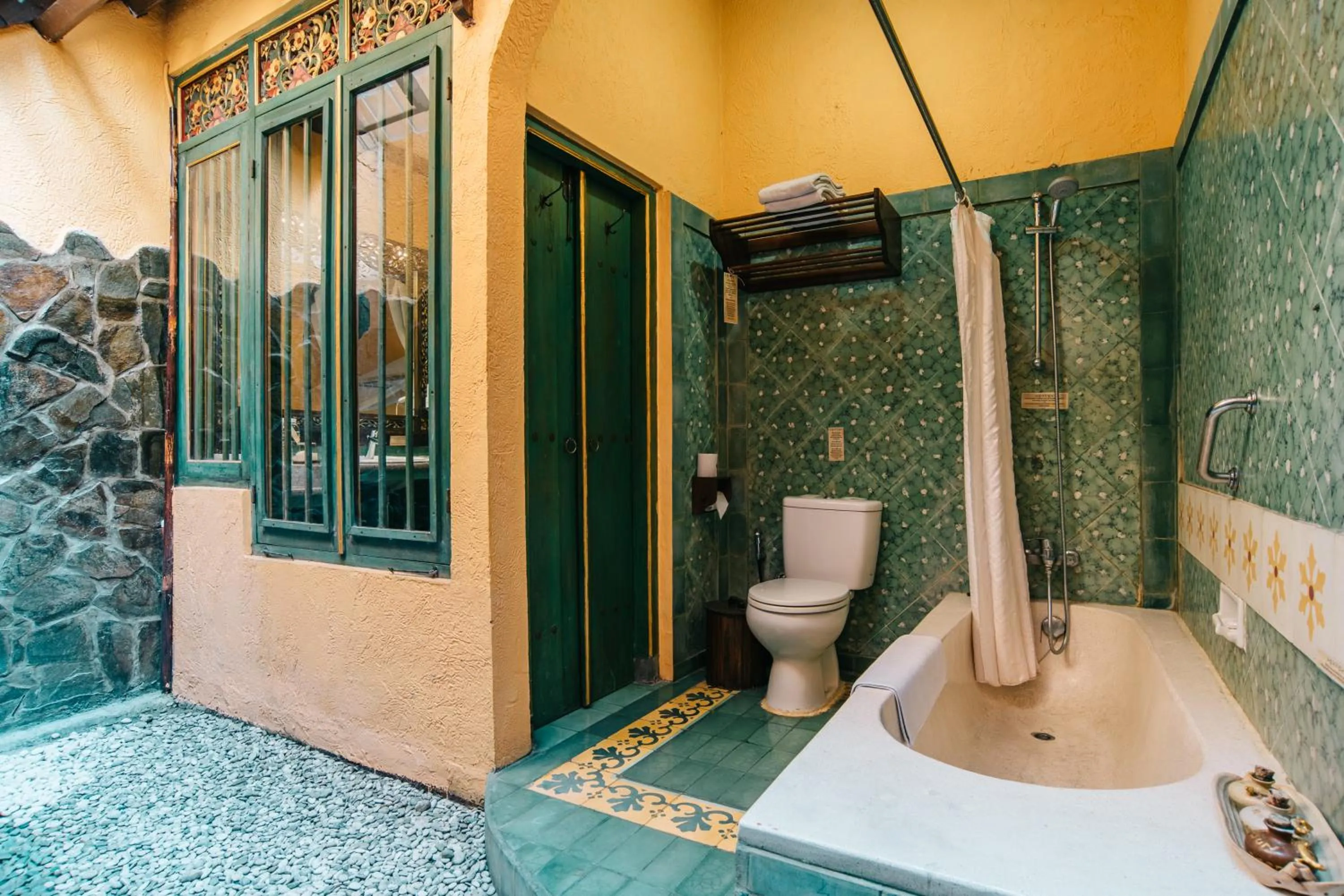 Shower in Jogja Village