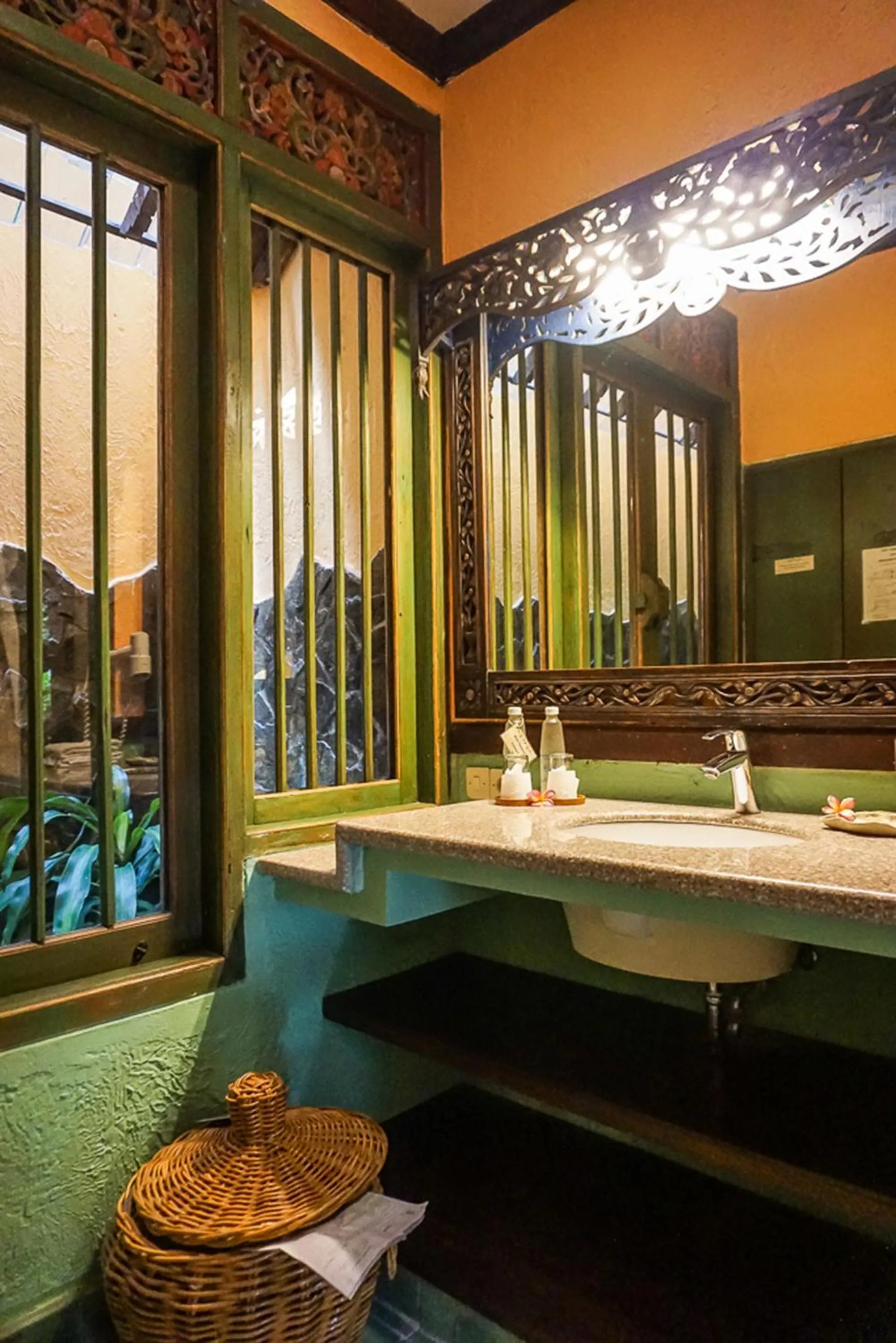 Decorative detail in Jogja Village