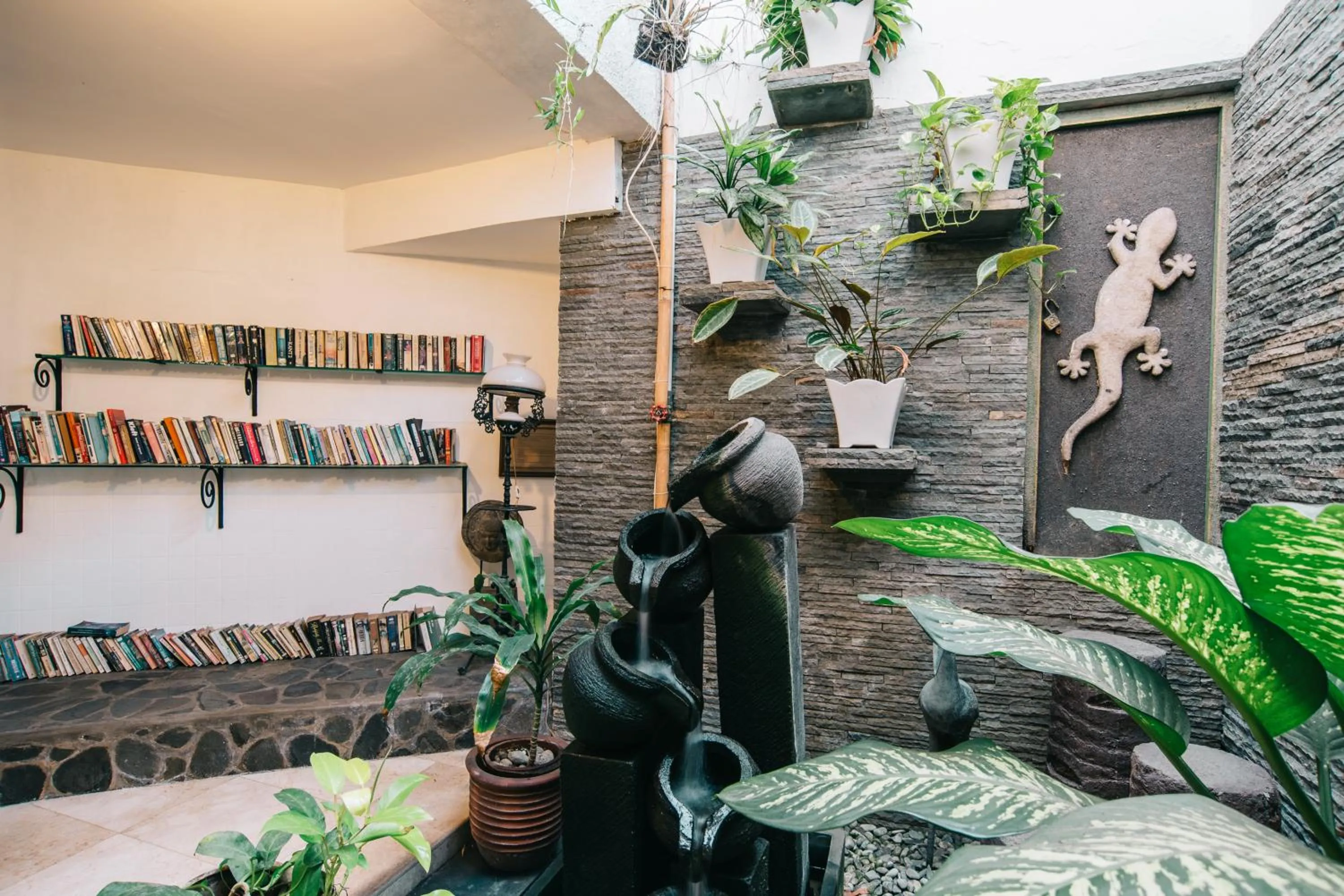 Library in Jogja Village