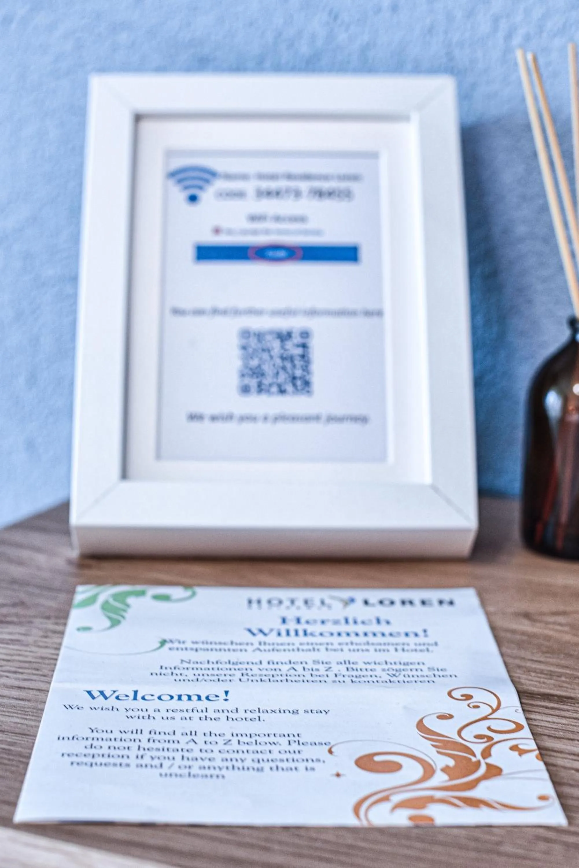 Logo/Certificate/Sign in Hotel Residence Loren - contact & contactless check-in