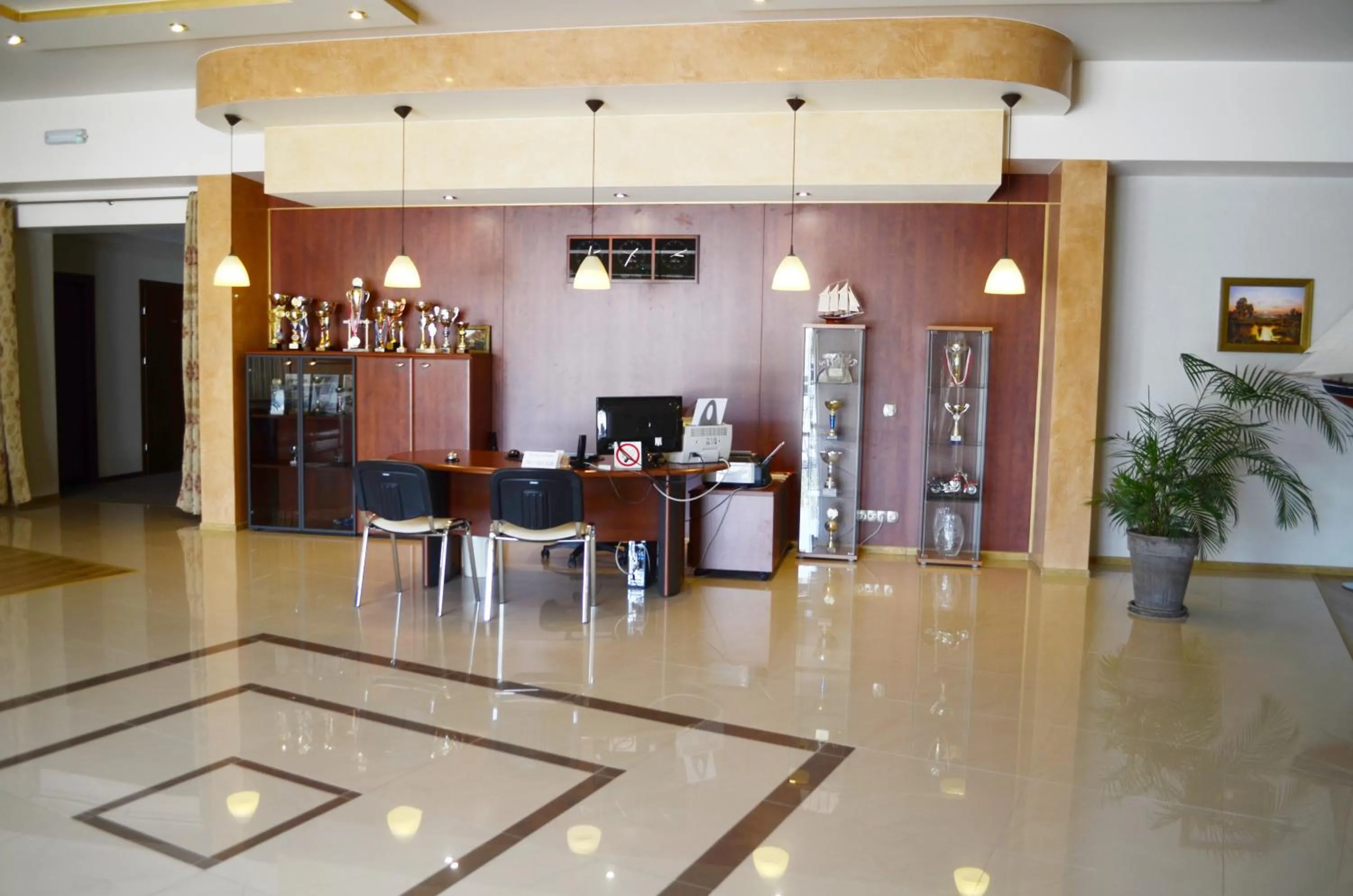 Lobby or reception in Willa Sailor Pabianice