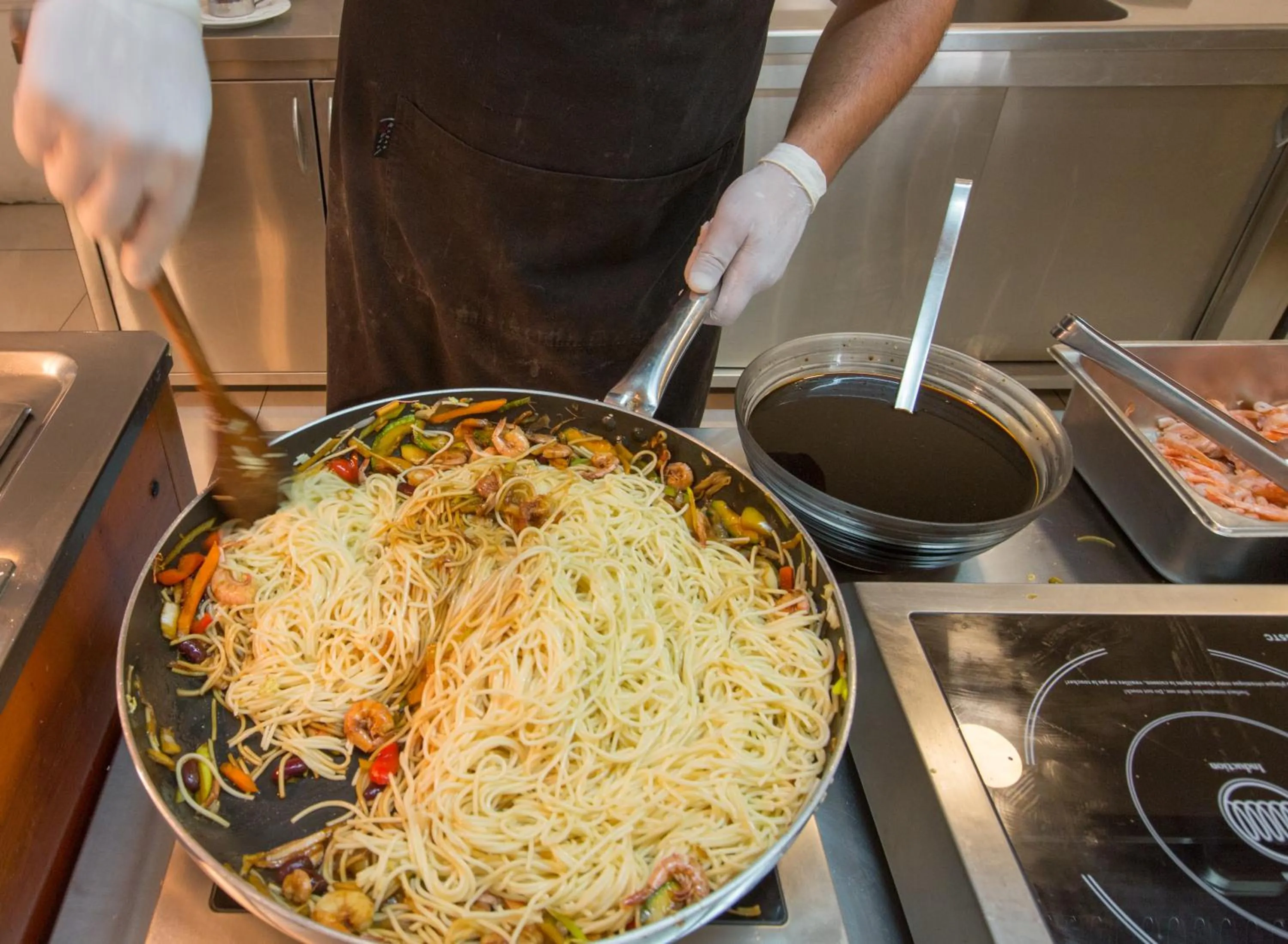 Food close-up in Sun Palace Hotel