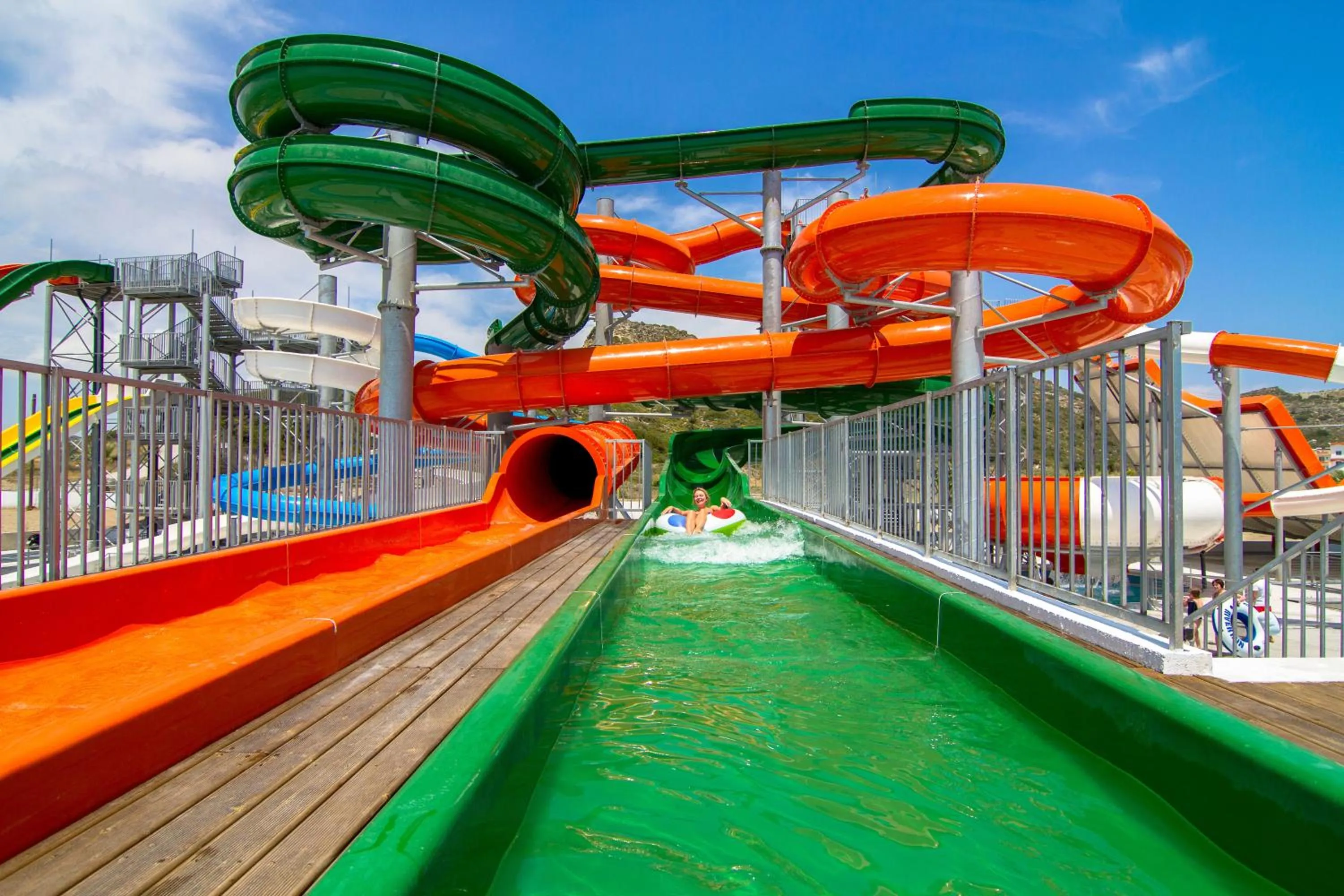 Aqua park in Sun Palace Hotel