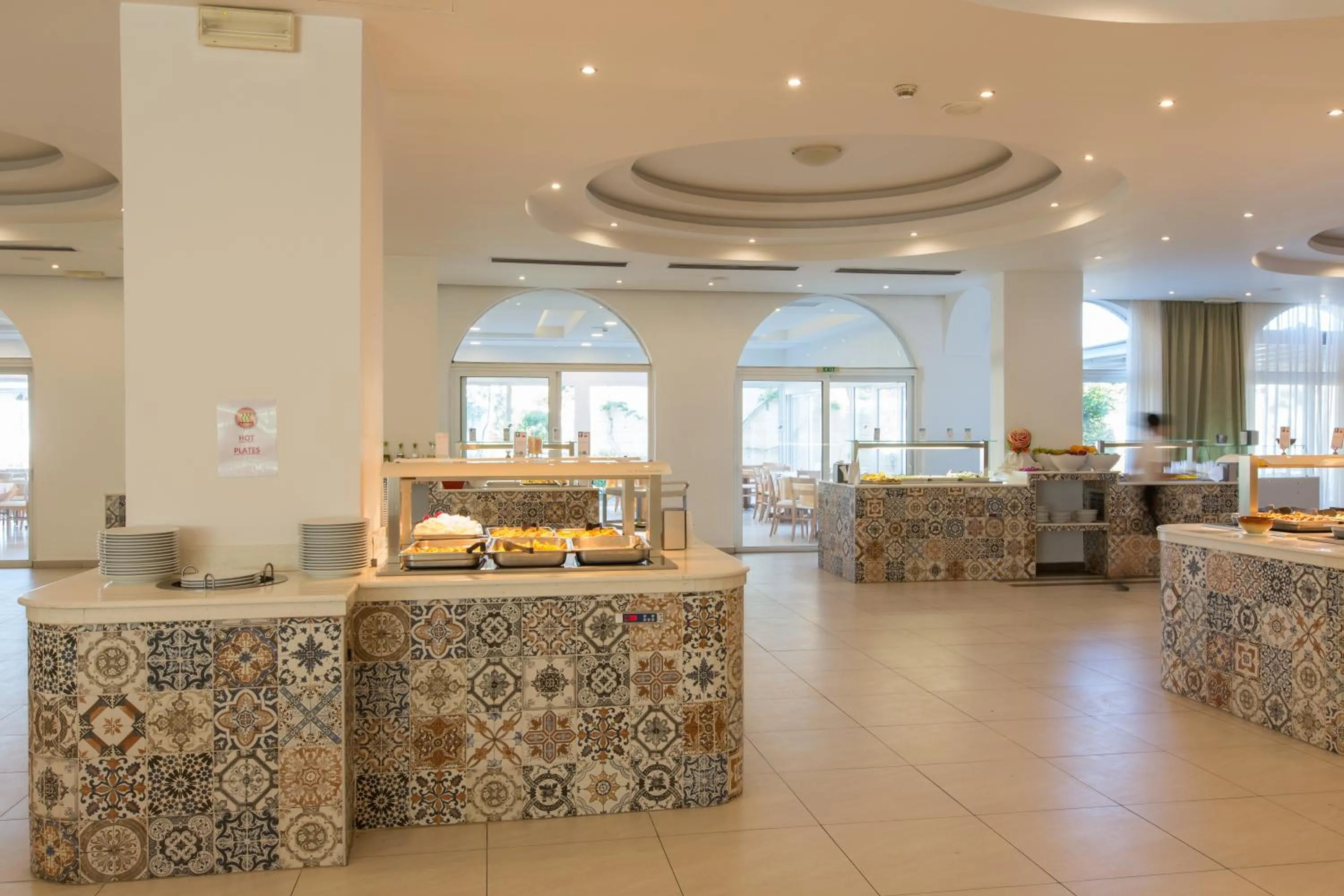 Breakfast in Sun Palace Hotel