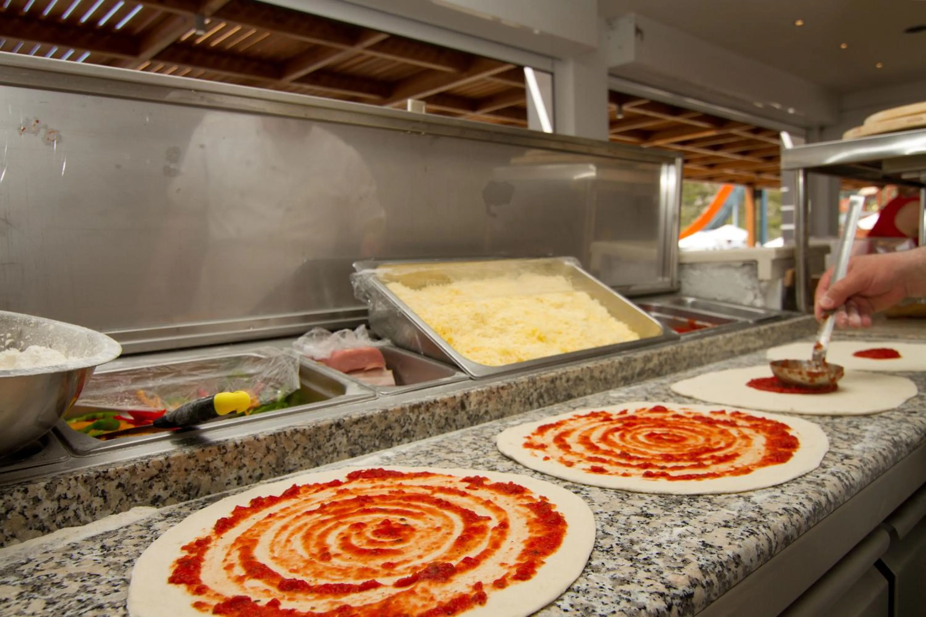 Food in Sun Palace Hotel