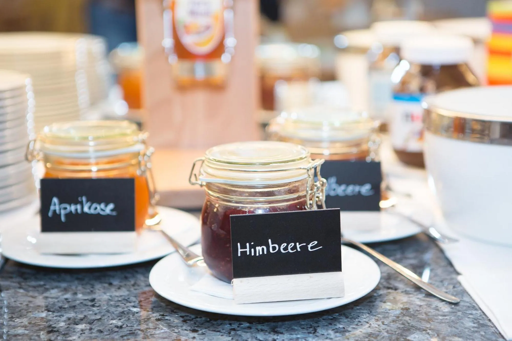 Buffet breakfast in Hotel Zur Eisenbahn