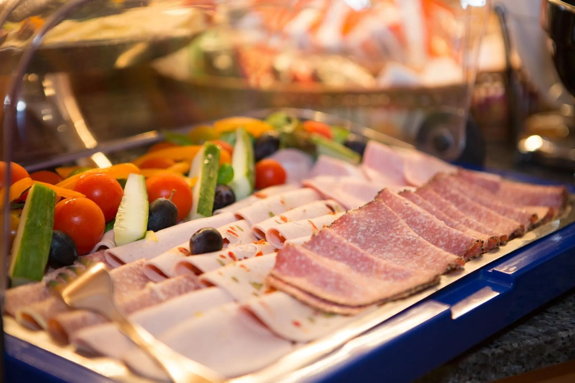 Buffet breakfast in Hotel Zur Eisenbahn