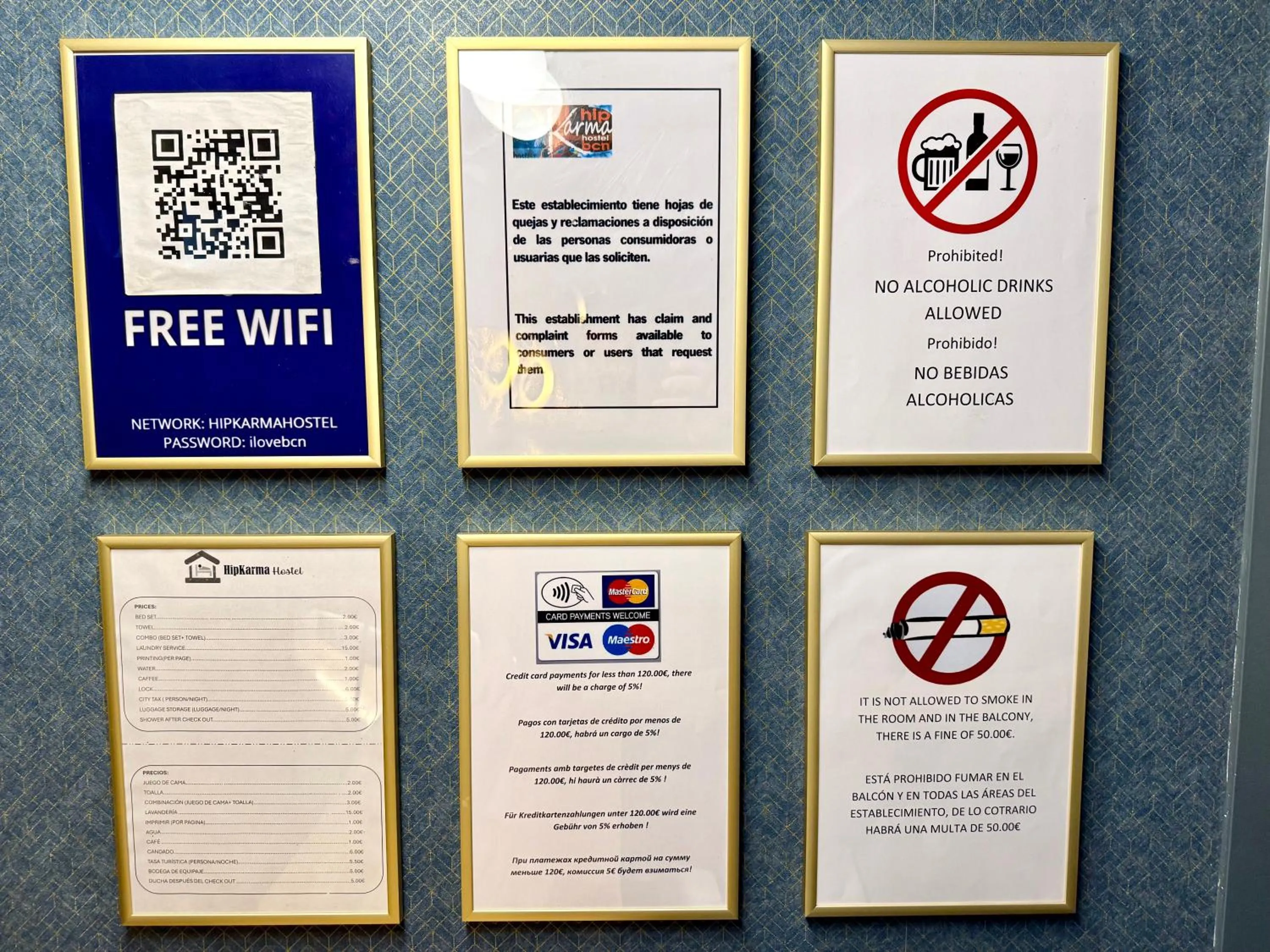 Lobby or reception in Hip Karma Hostel