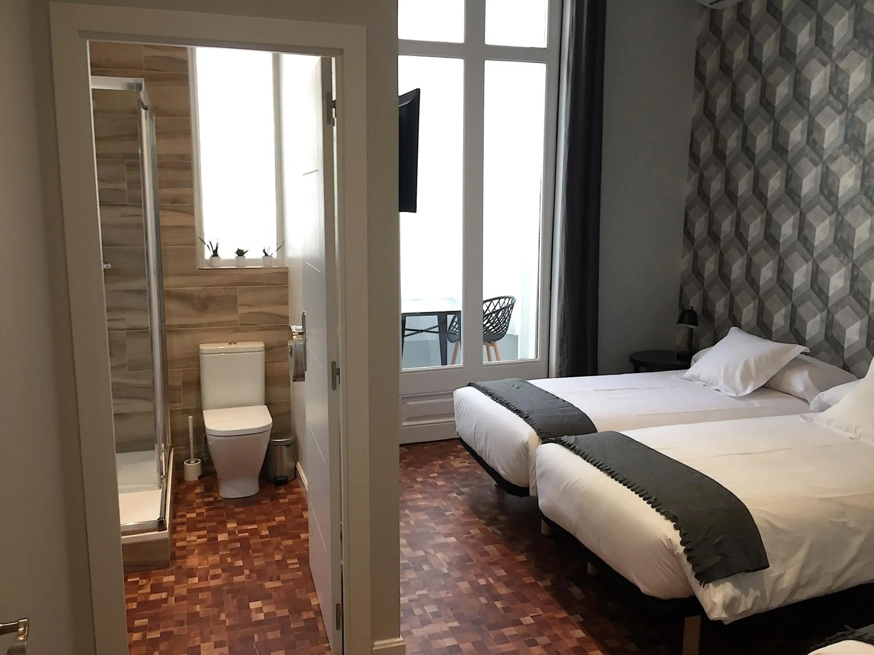 Bathroom, Bed in Hip Karma Hostel