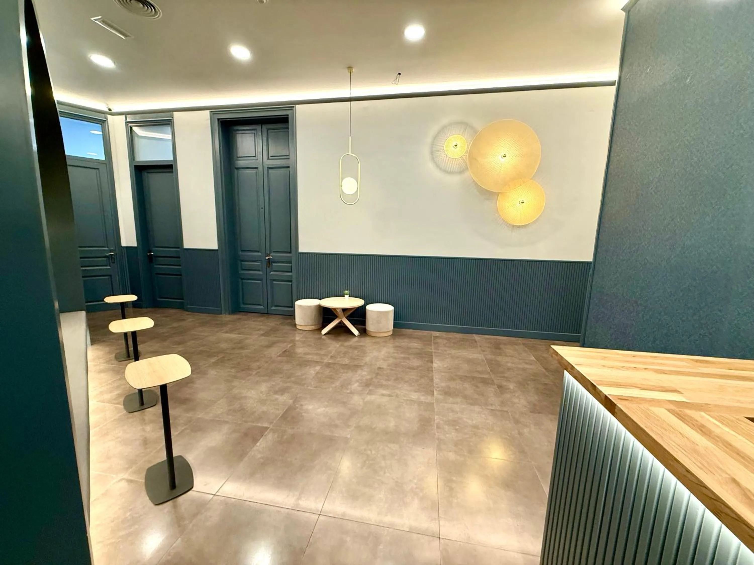 Lobby or reception in Hip Karma Hostel