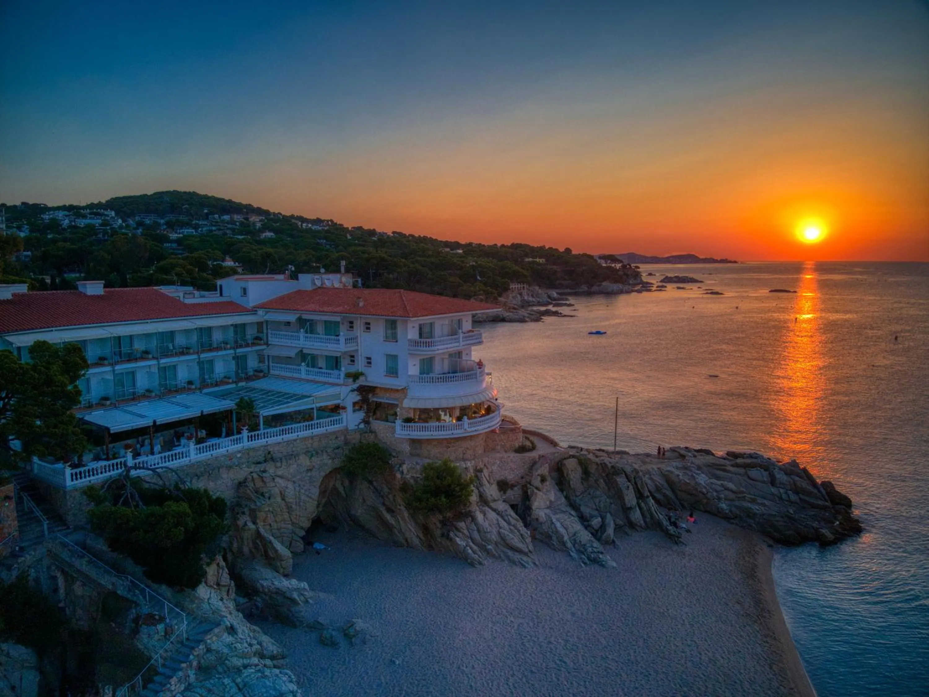 Natural landscape in Hotel Costa Brava