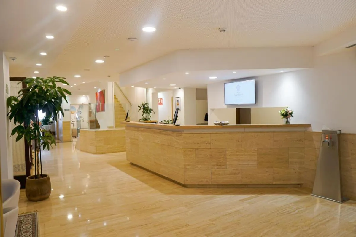 Lobby or reception in Hotel Costa Brava