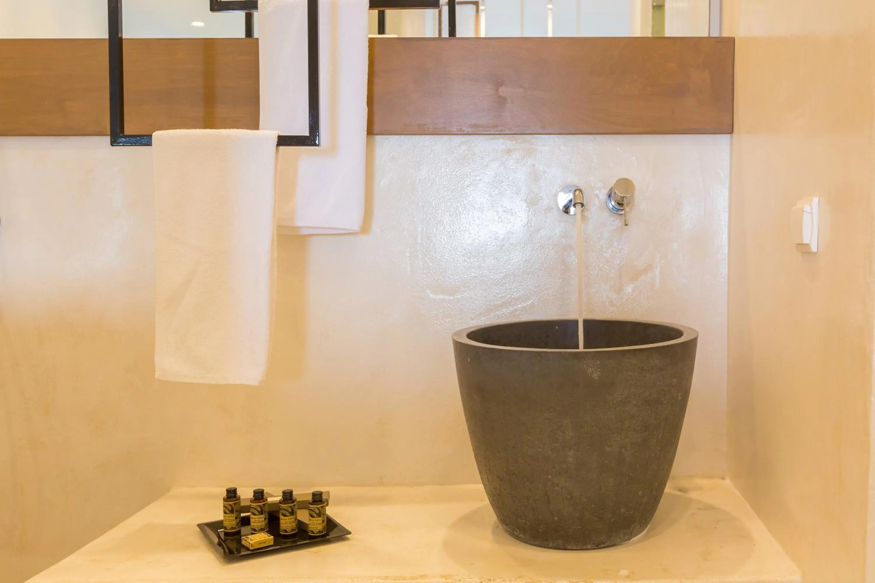 Bathroom in Oia Suites