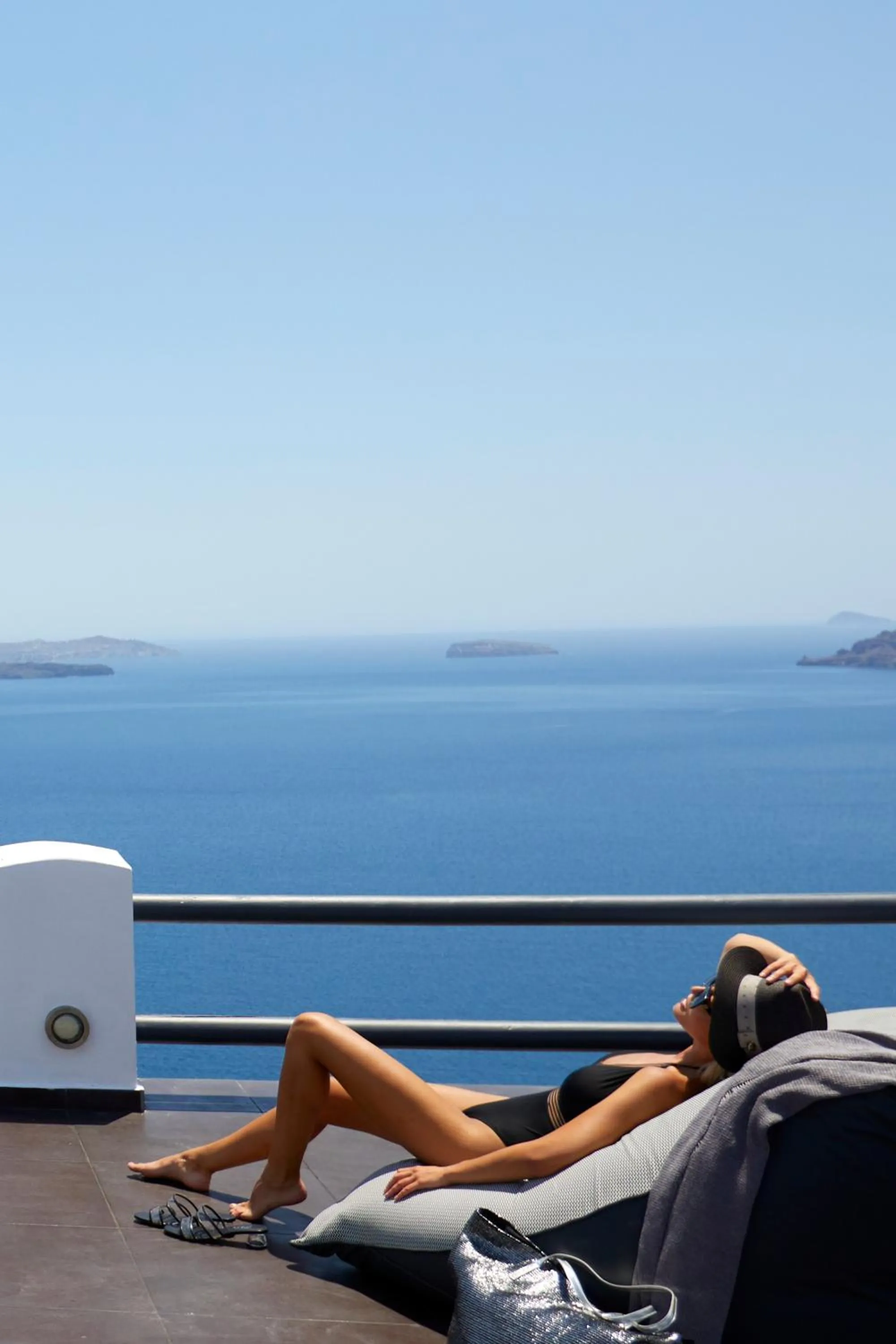 People in Oia Suites