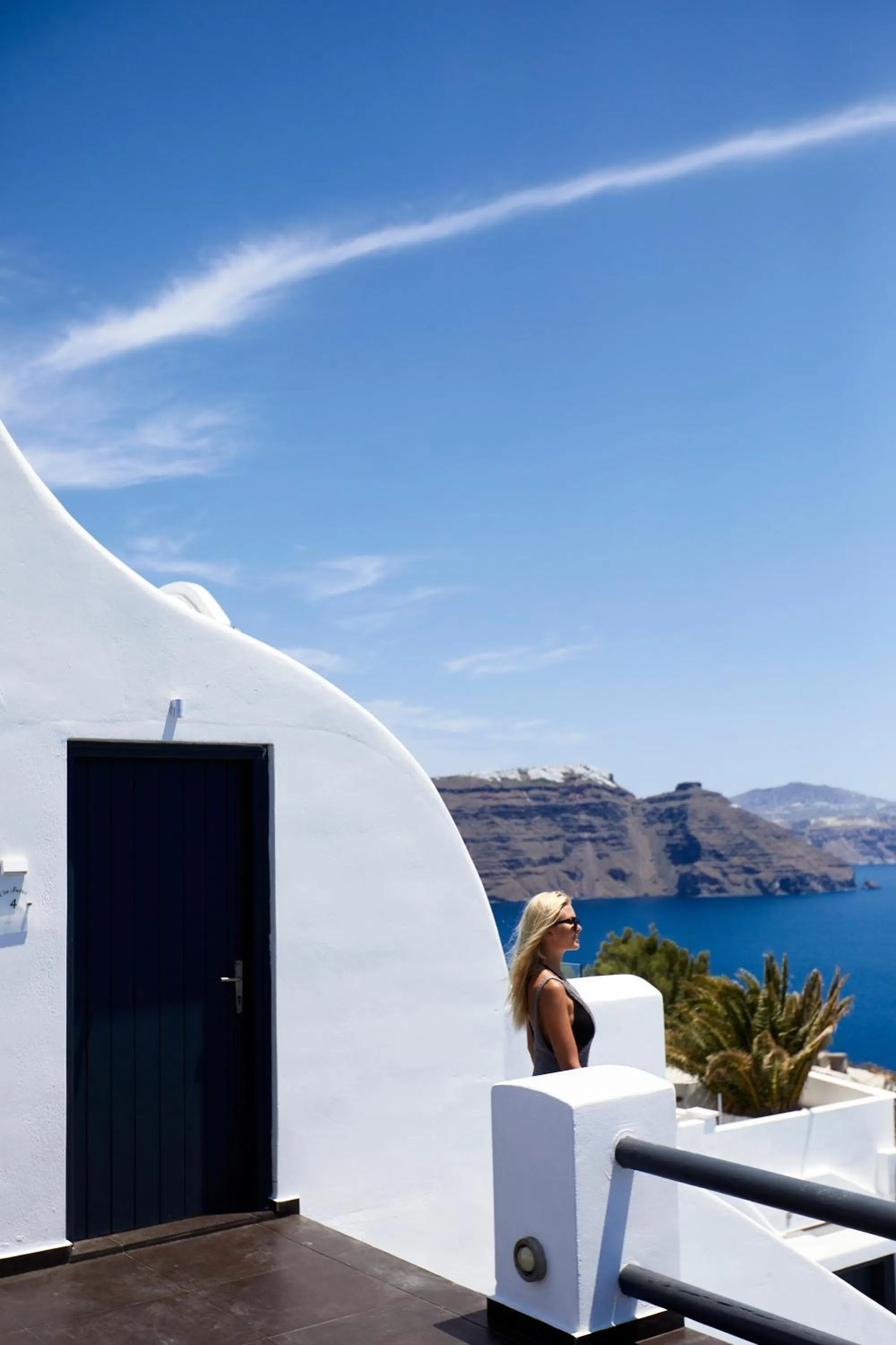 Sea view in Oia Suites