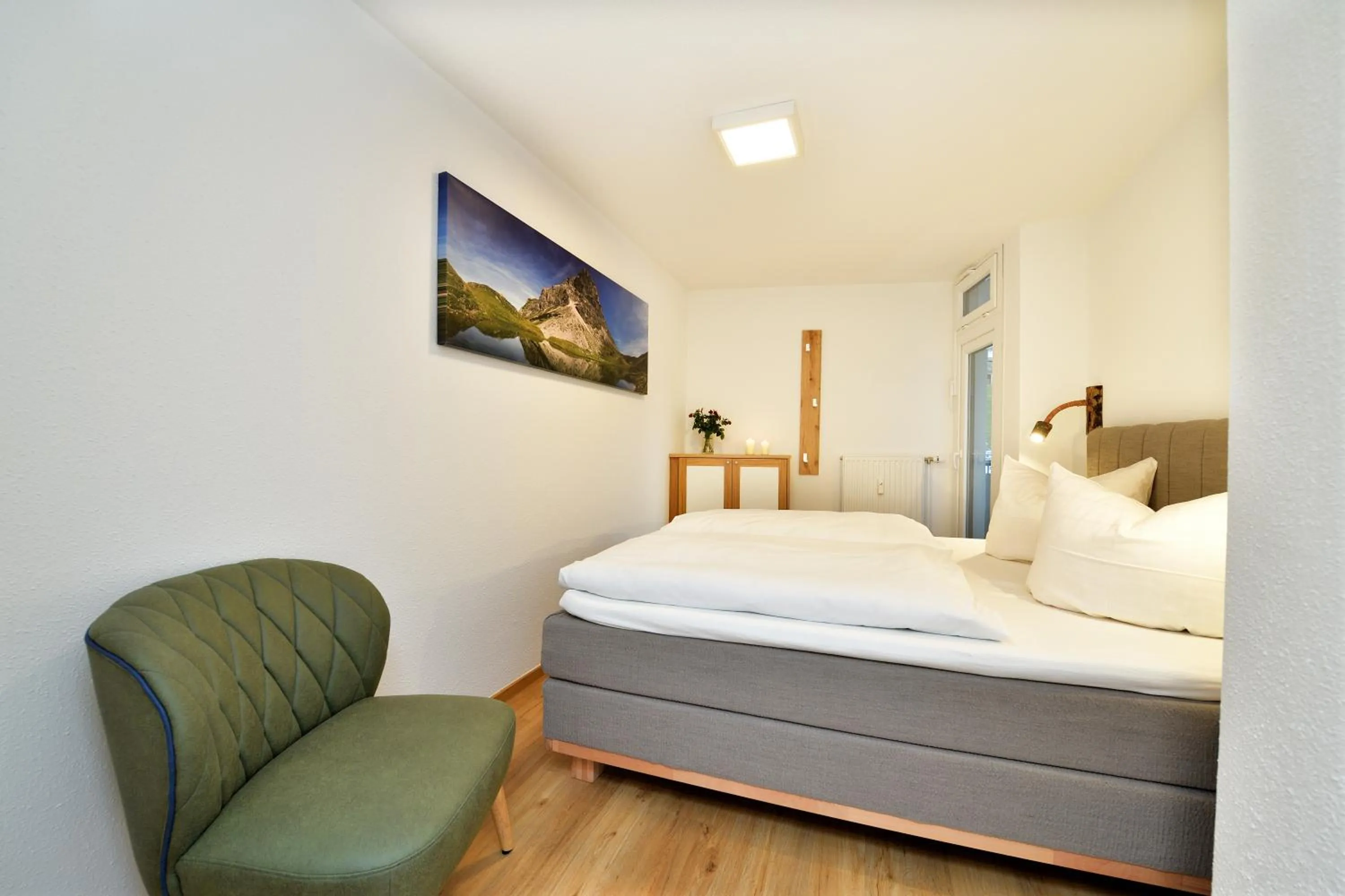 Bedroom, Bed in Familienhotel Kleinwalsertal