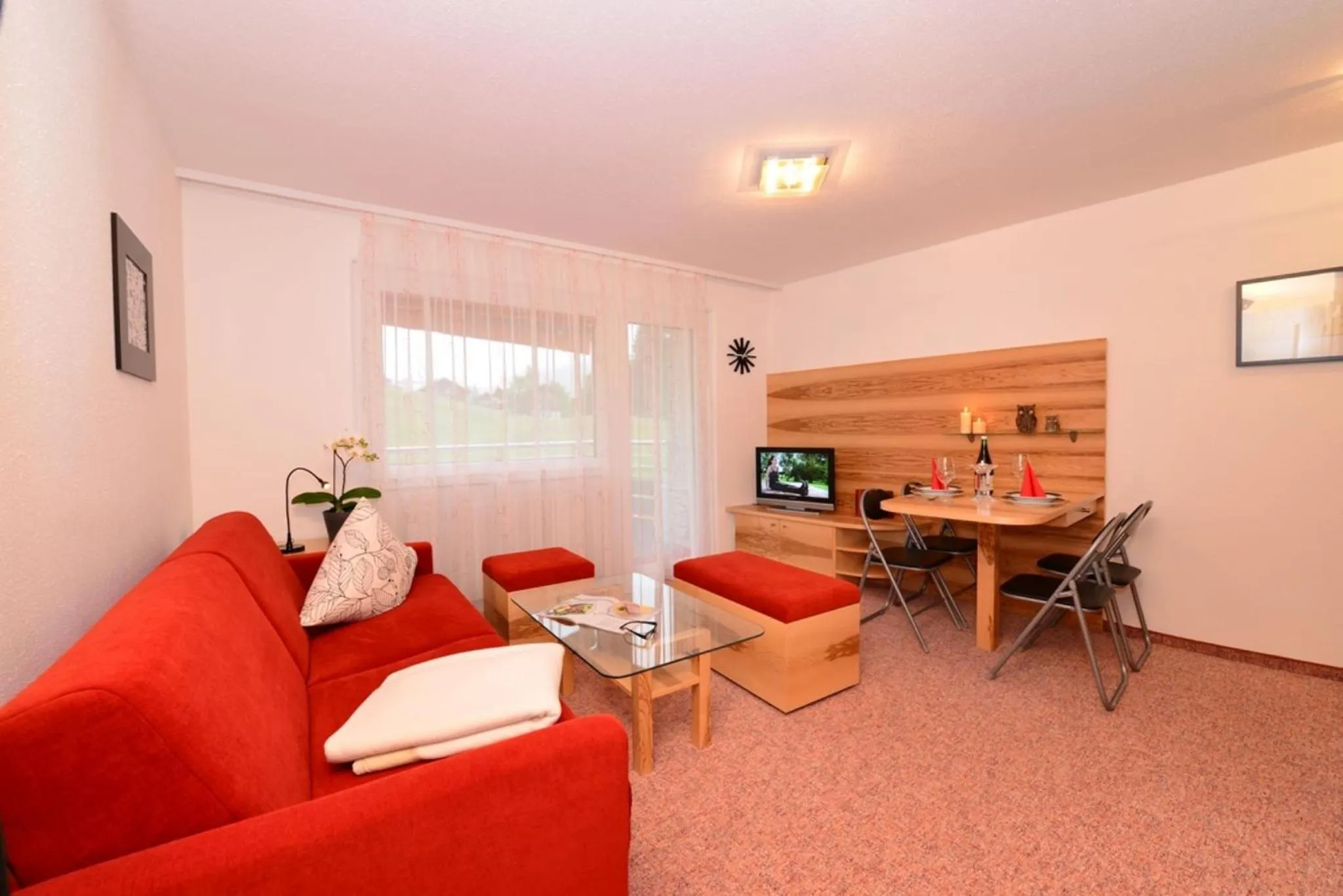 Living room in Familienhotel Kleinwalsertal