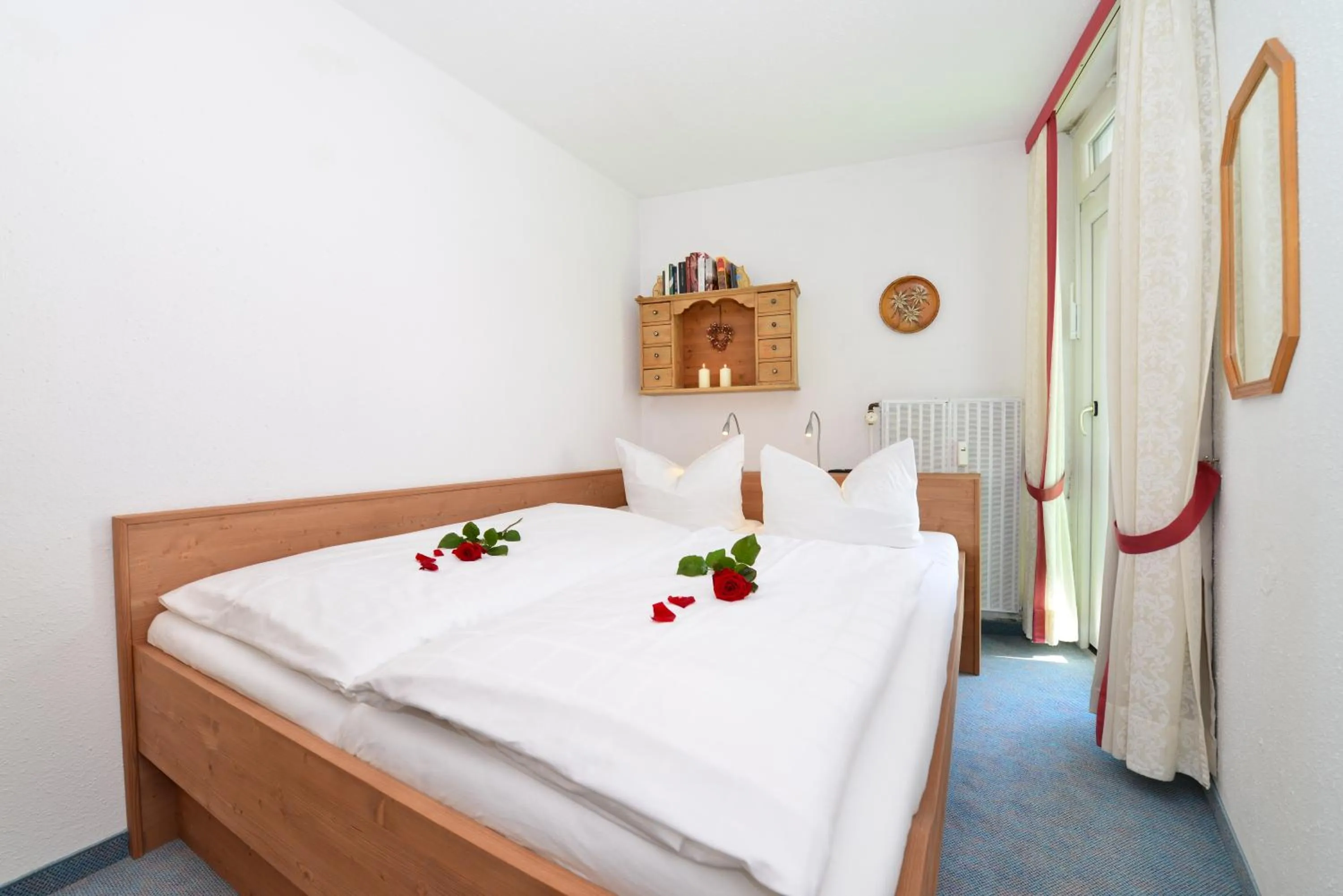 Bedroom, Bed in Familienhotel Kleinwalsertal