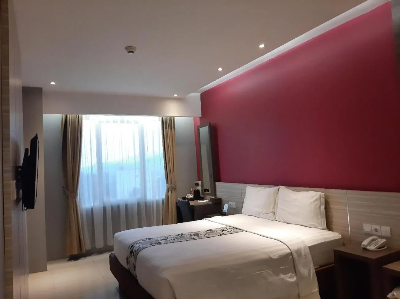 Bed in Hotel Asri Sumedang