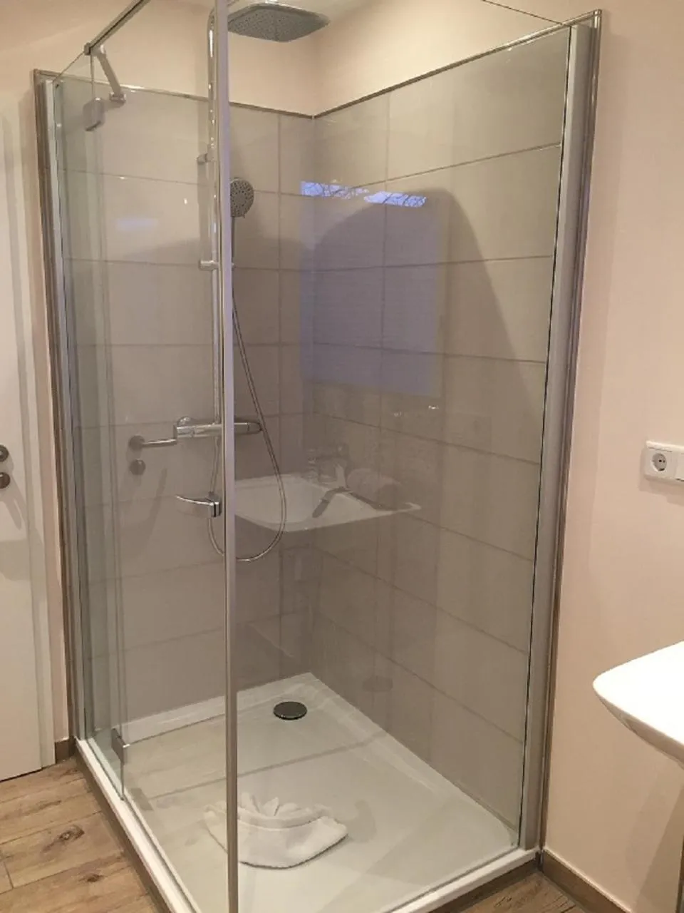 Bathroom in Ferienhof Pankalla