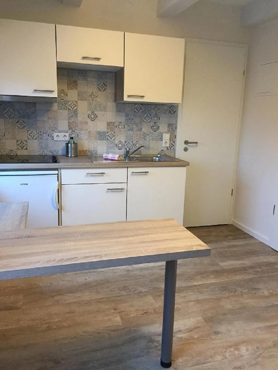 Kitchen or kitchenette in Ferienhof Pankalla