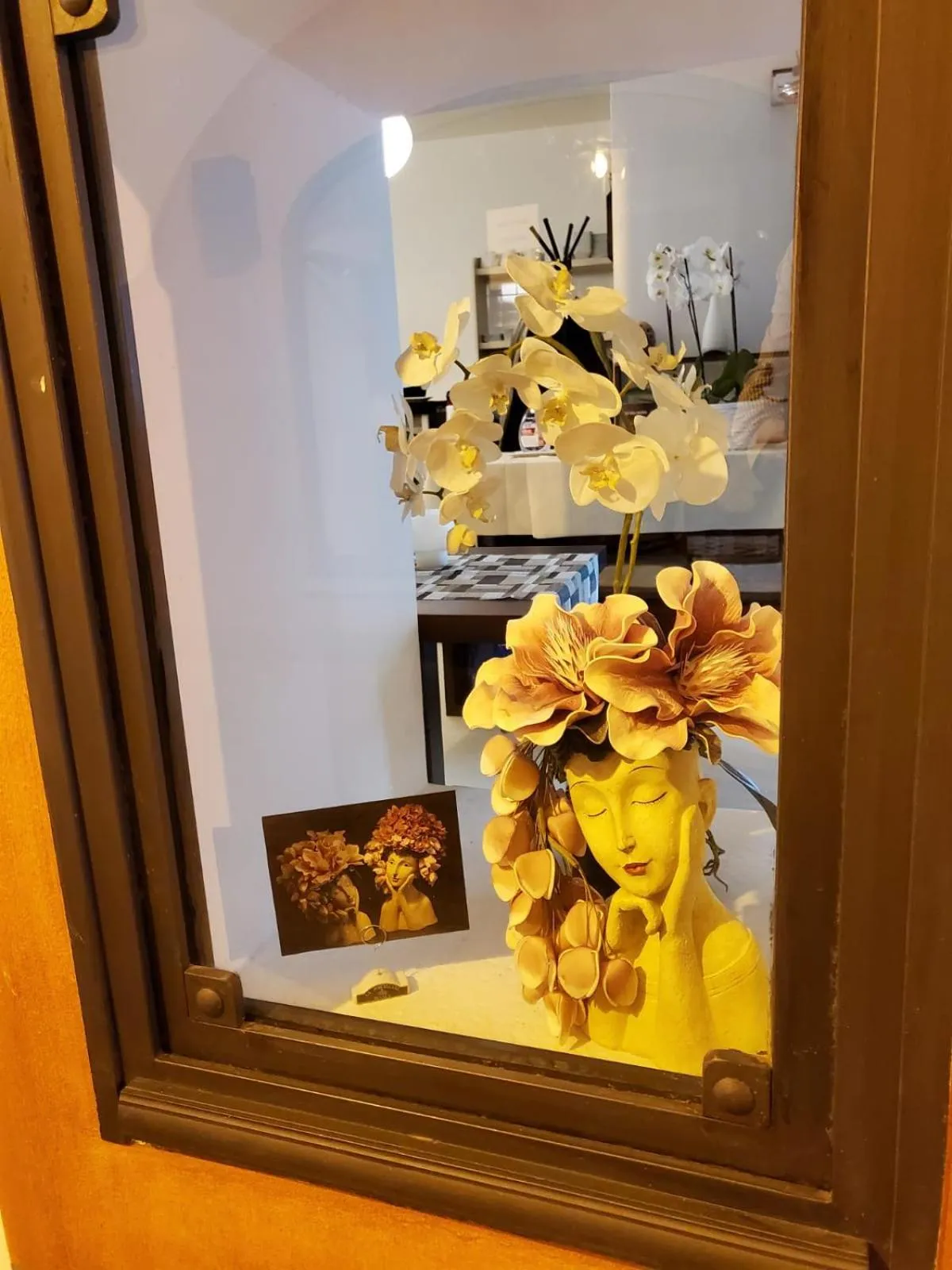 Decorative detail in Hotel La Contrada