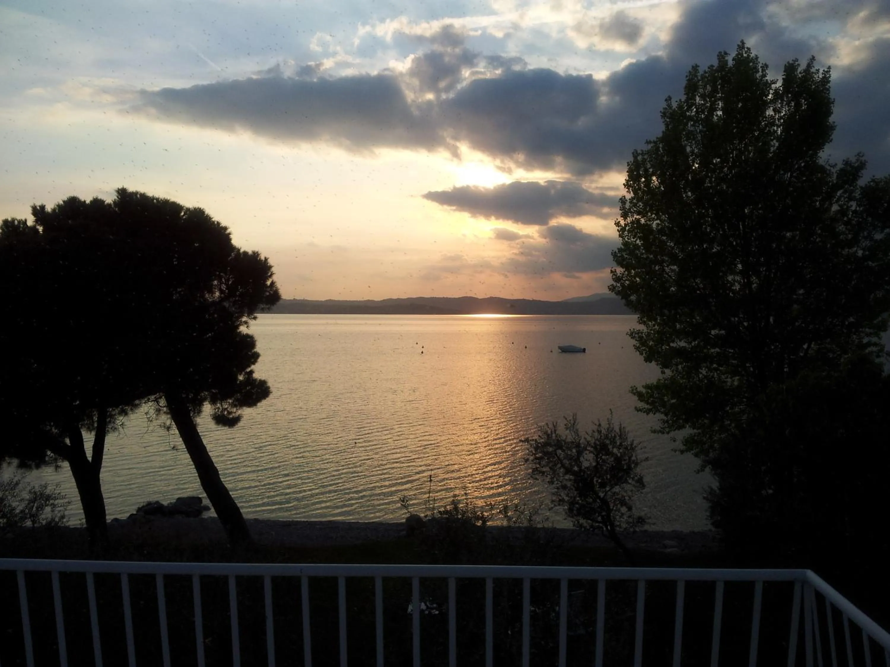 Lake view in Hotel Saviola
