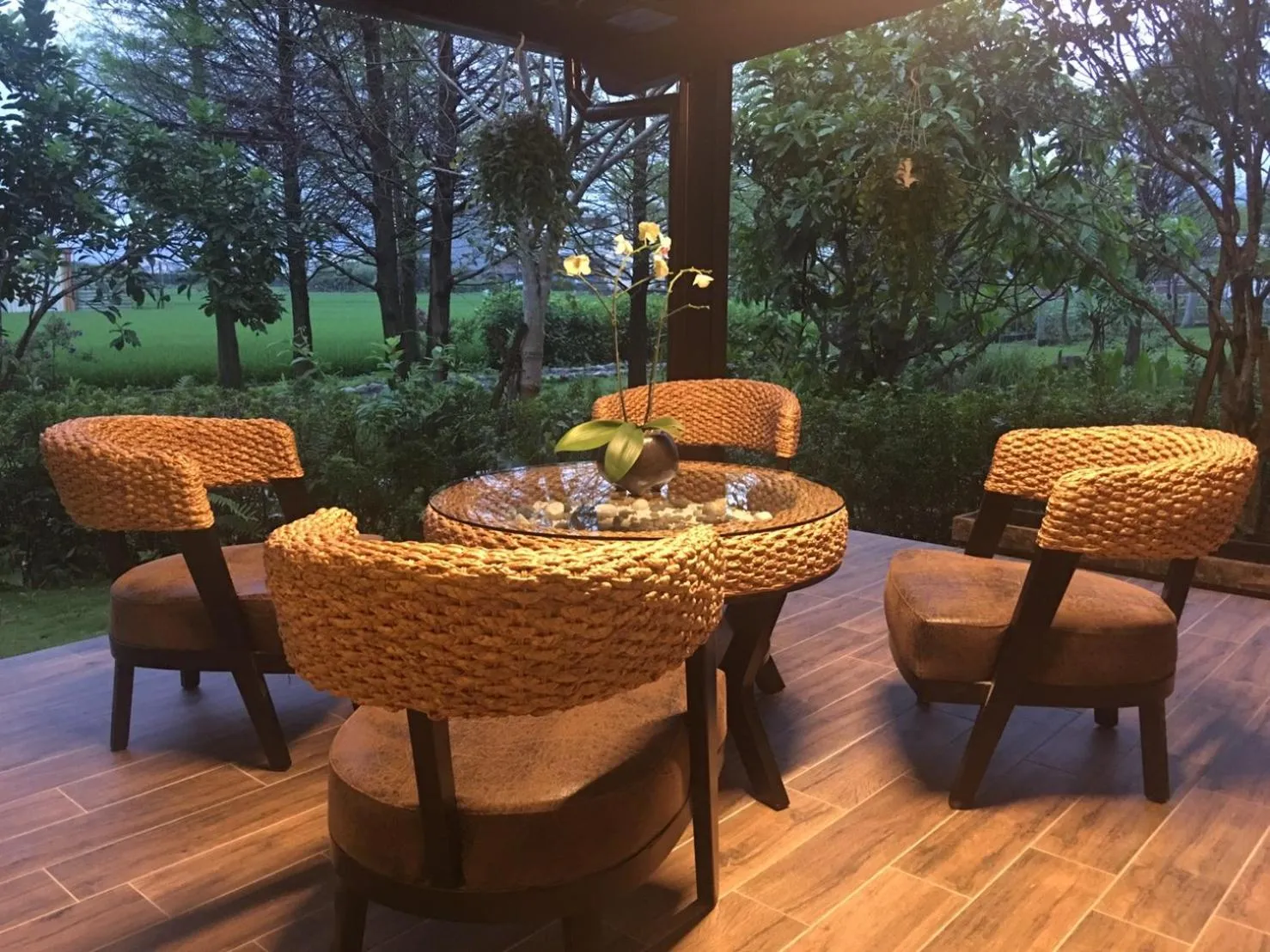 Balcony/Terrace in Yosemite Homestay