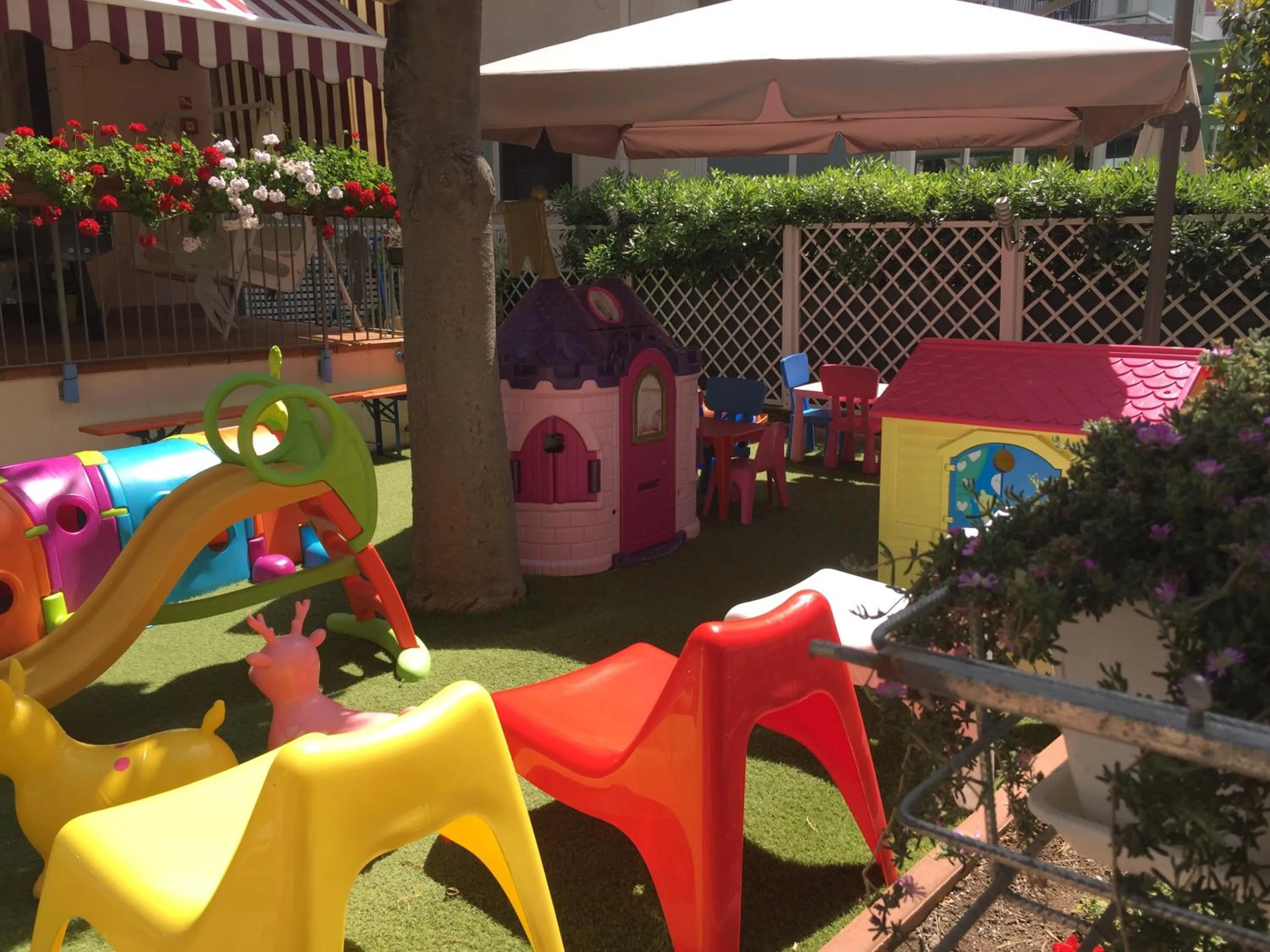 Children play ground in Hotel Nuova Medusa Rimini
