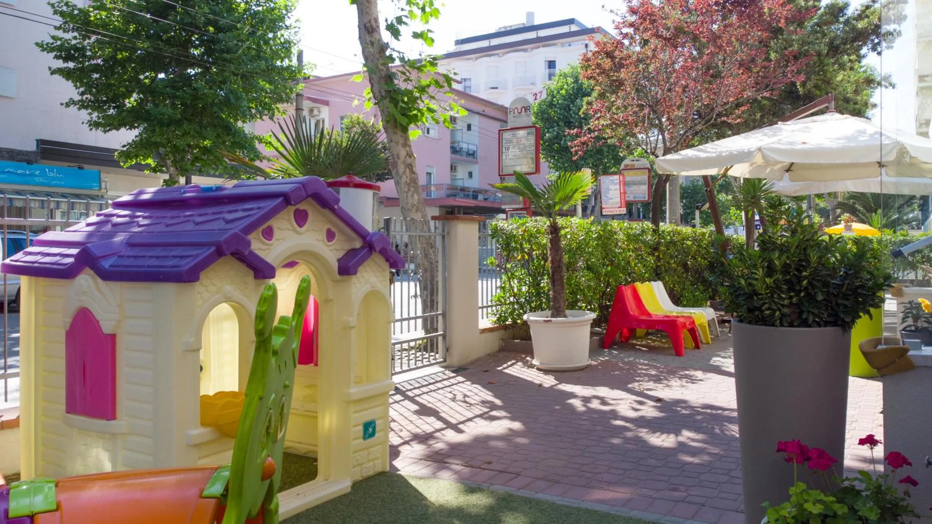 Property building in Hotel Nuova Medusa Rimini