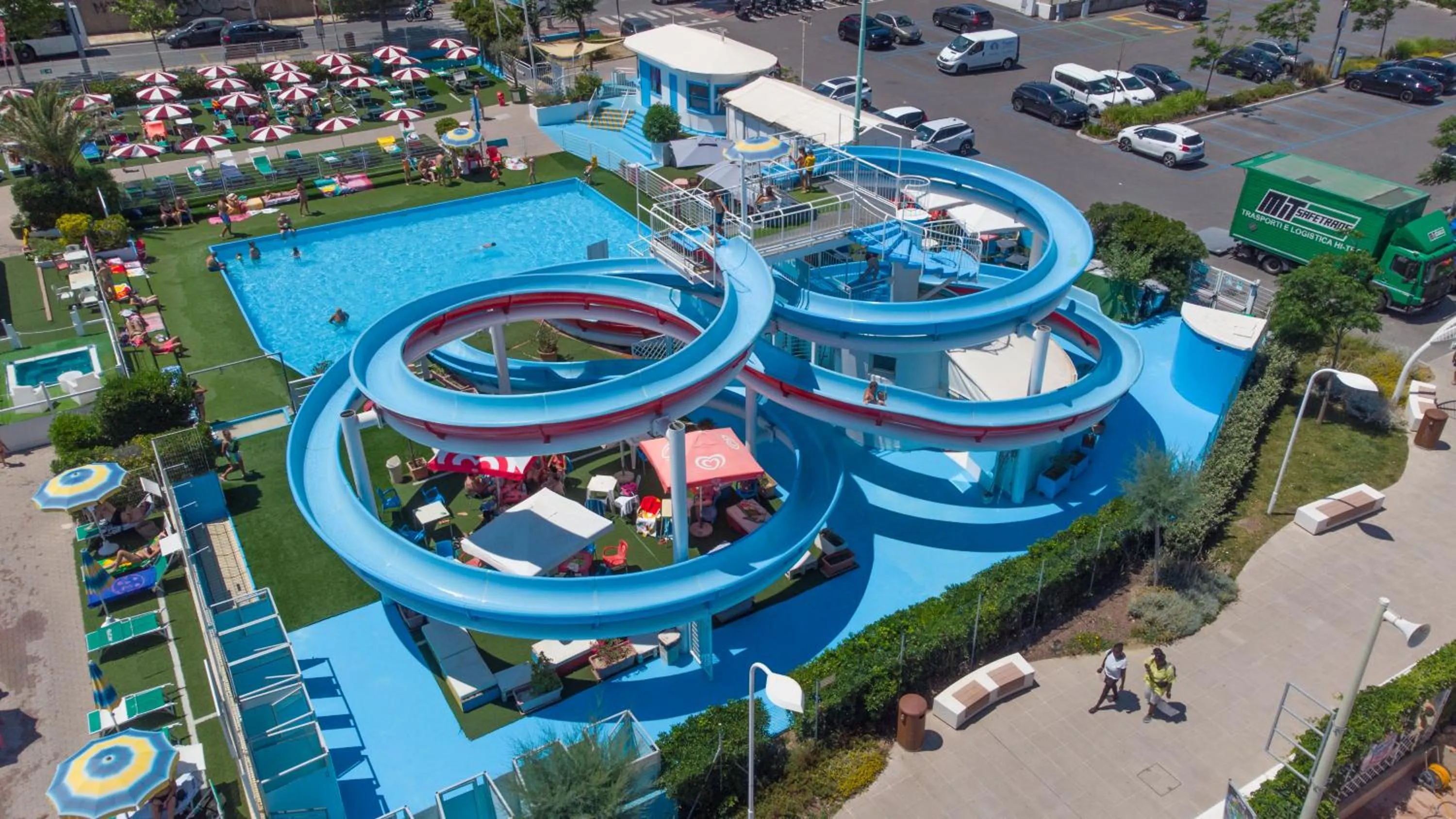 Aqua park in Hotel Nuova Medusa Rimini