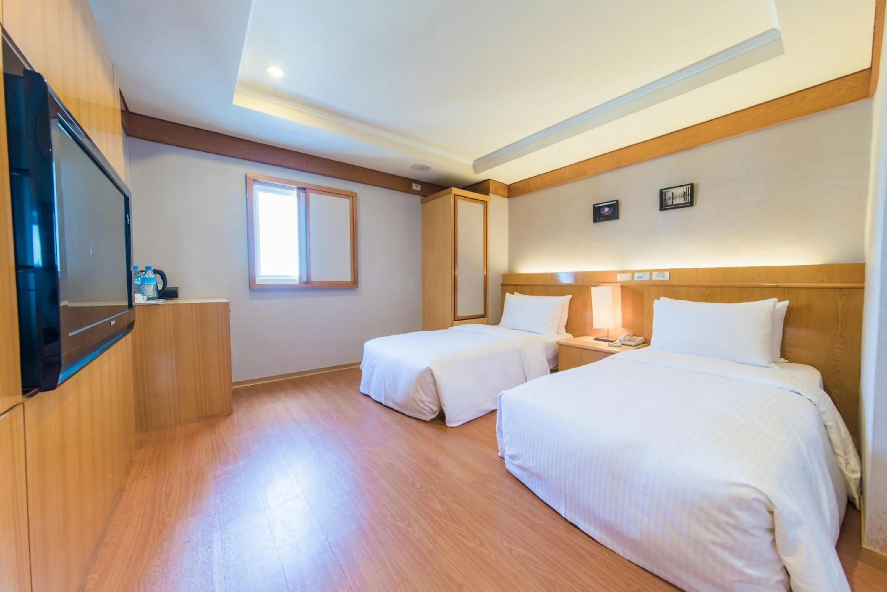 Bed in The Rivero Hotel