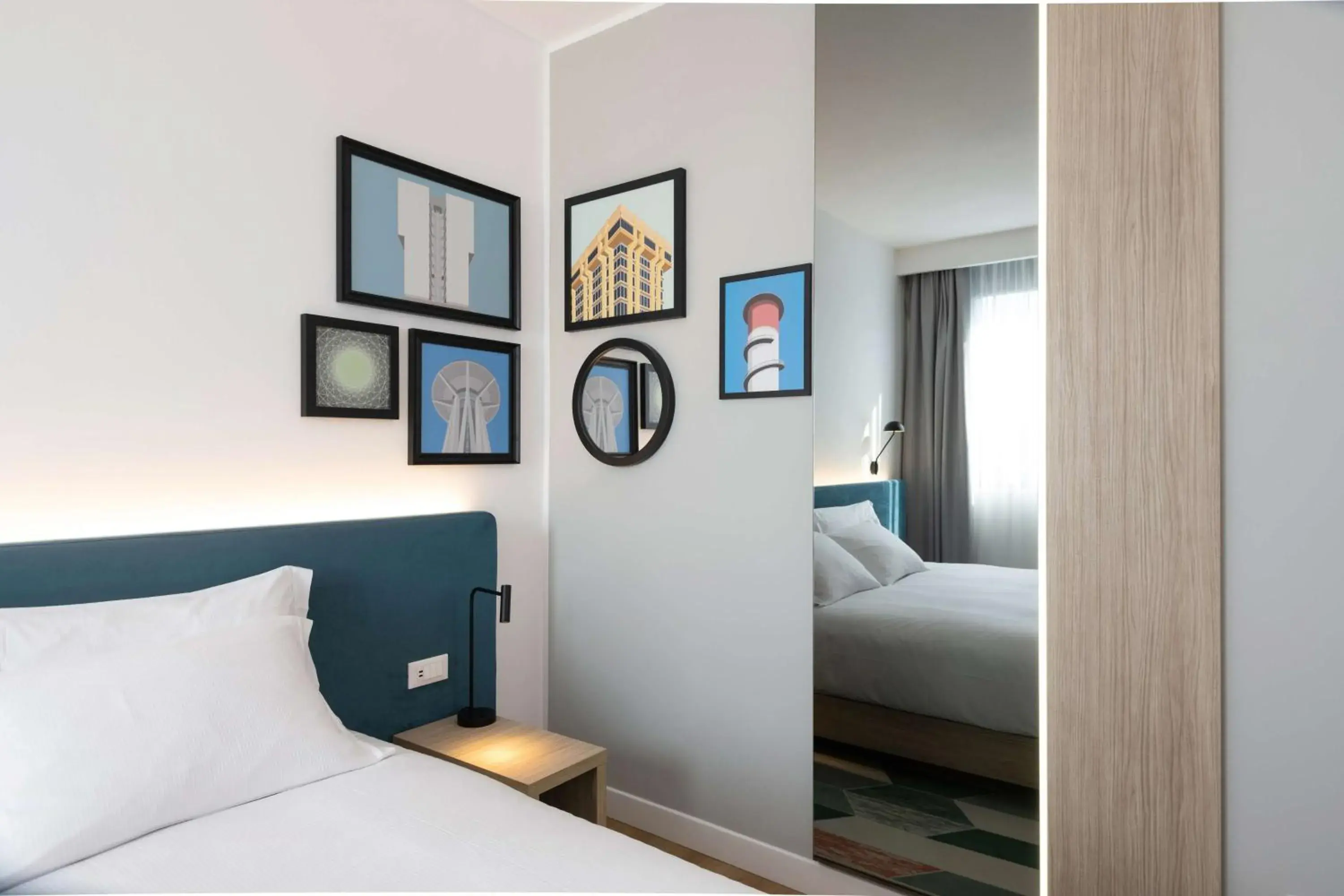 Super King Room in Hampton by Hilton Rome North Fiano Romano Super King Room in Hampton by Hilton Rome North Fiano Romano