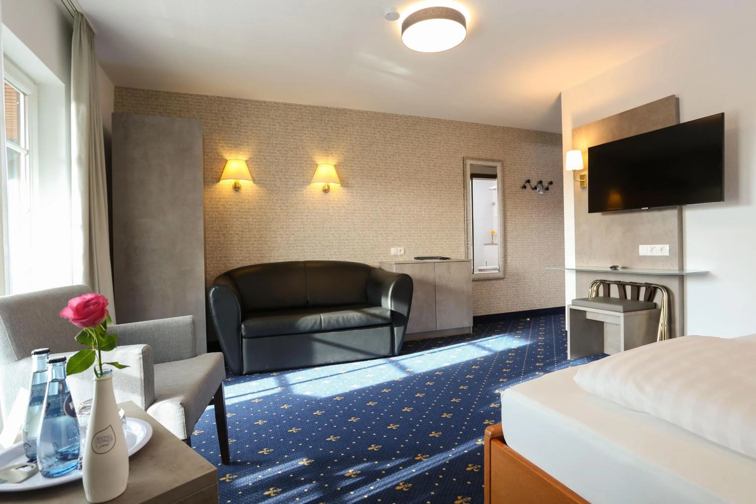 TV and multimedia, Bed in Hotel Zur Linde