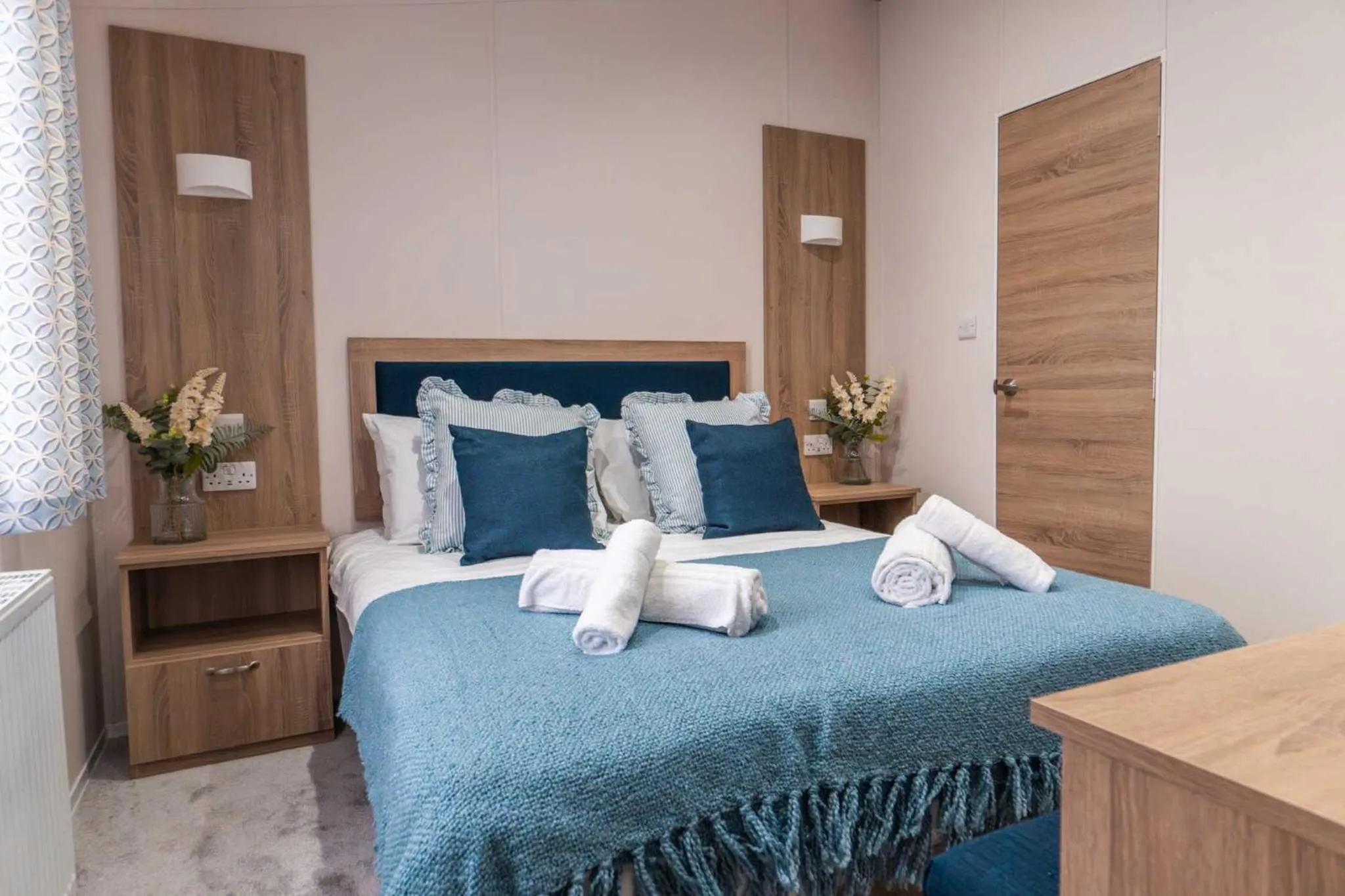 Bed in Marine Holiday Park