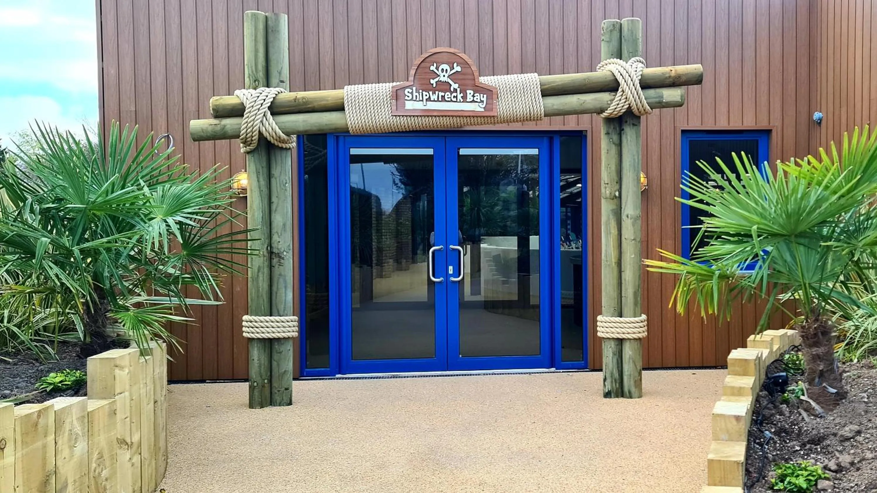 Facade/entrance in Marine Holiday Park