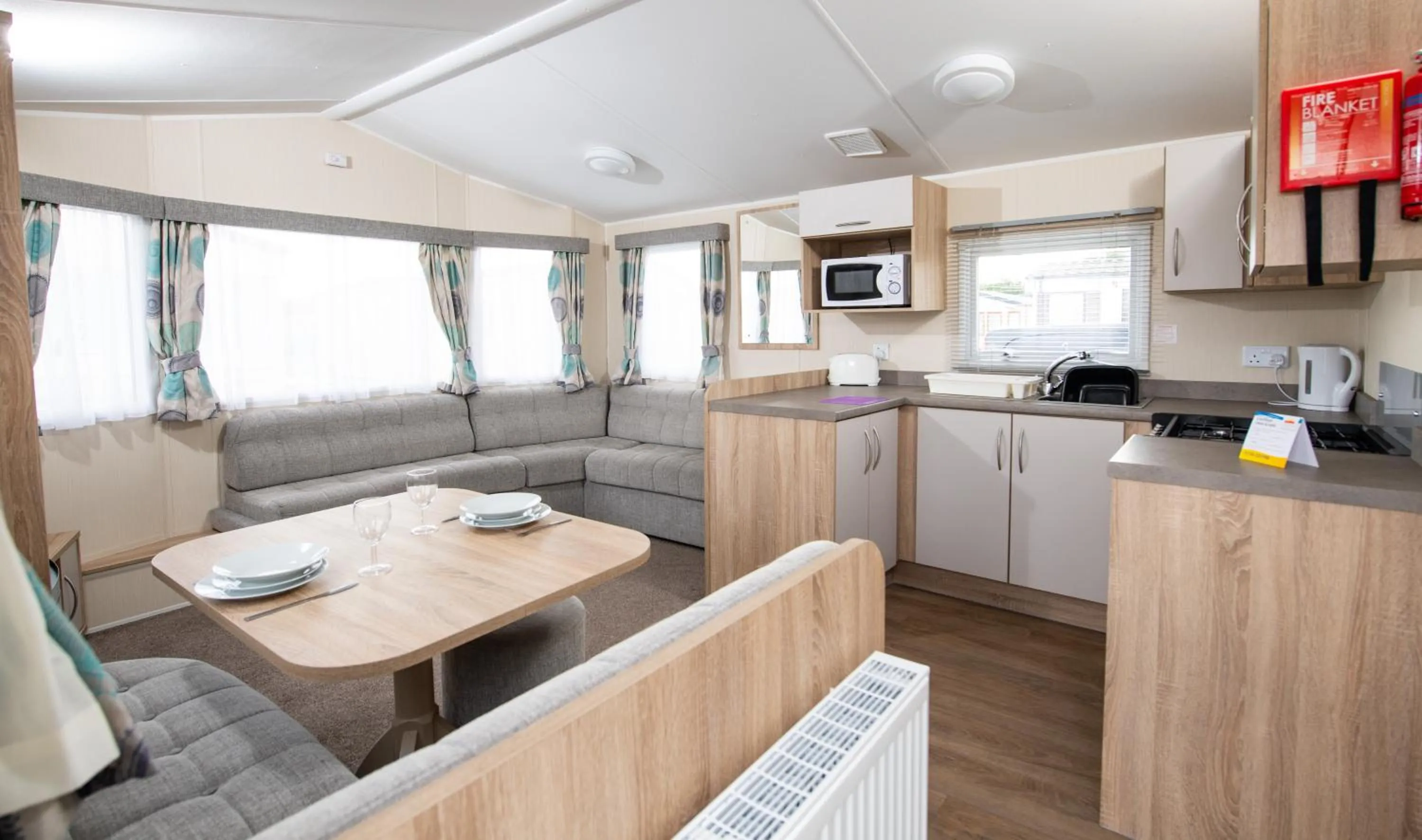 Kitchen or kitchenette in Marine Holiday Park