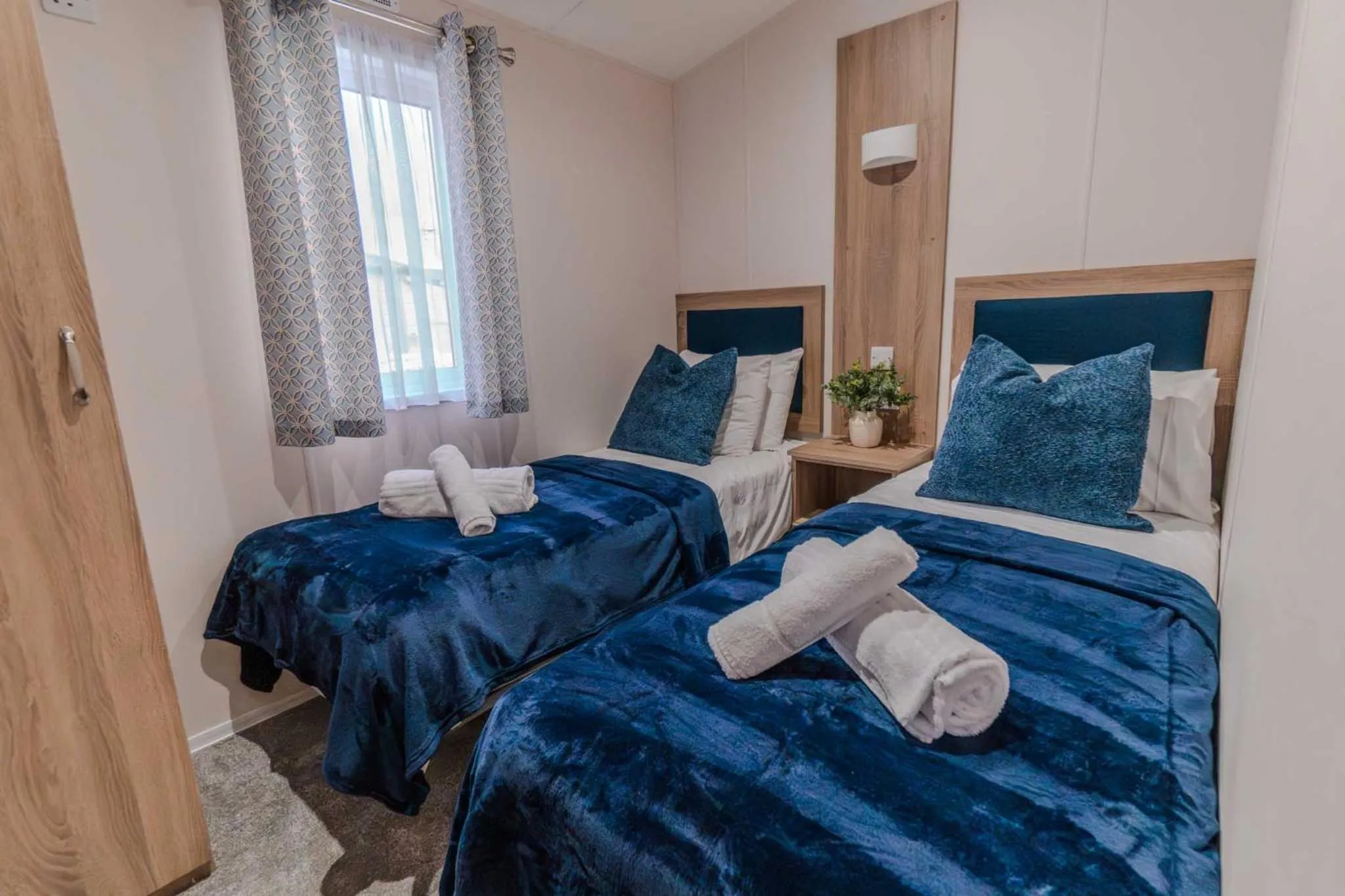 Bed in Marine Holiday Park